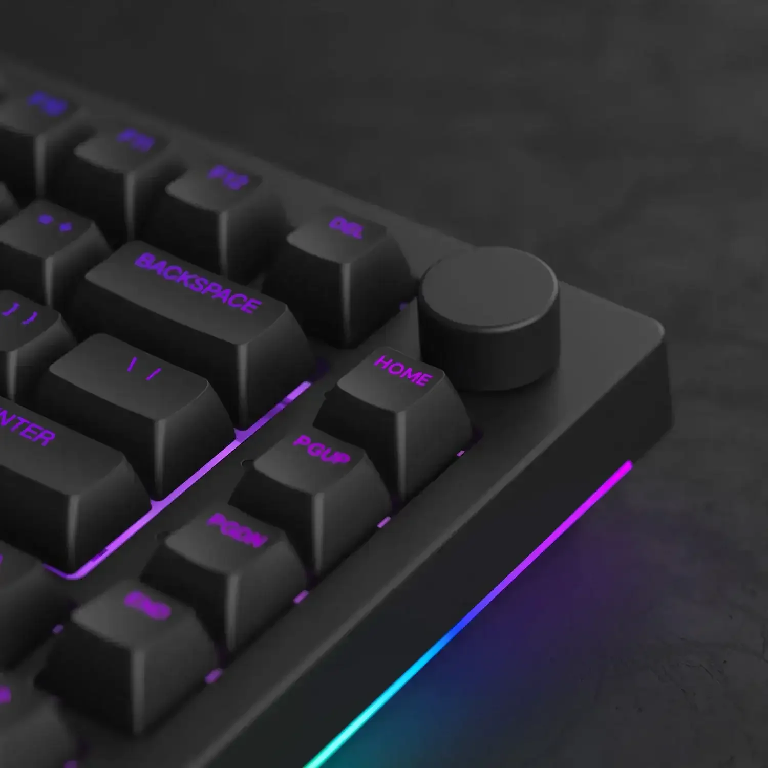 Akko - 5075B Plus Shine-Through Black Wireless Mechanical Keyboard - Image 4