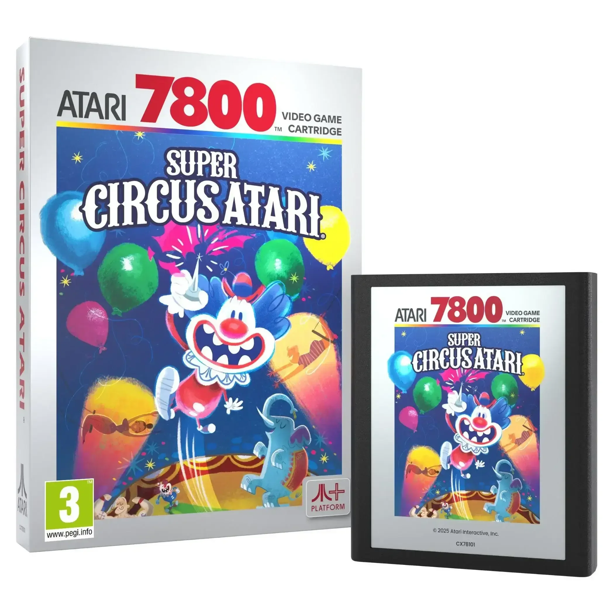Atari - Super Circus Atari 7800 - Gra na Konsolę Atari - Image 2