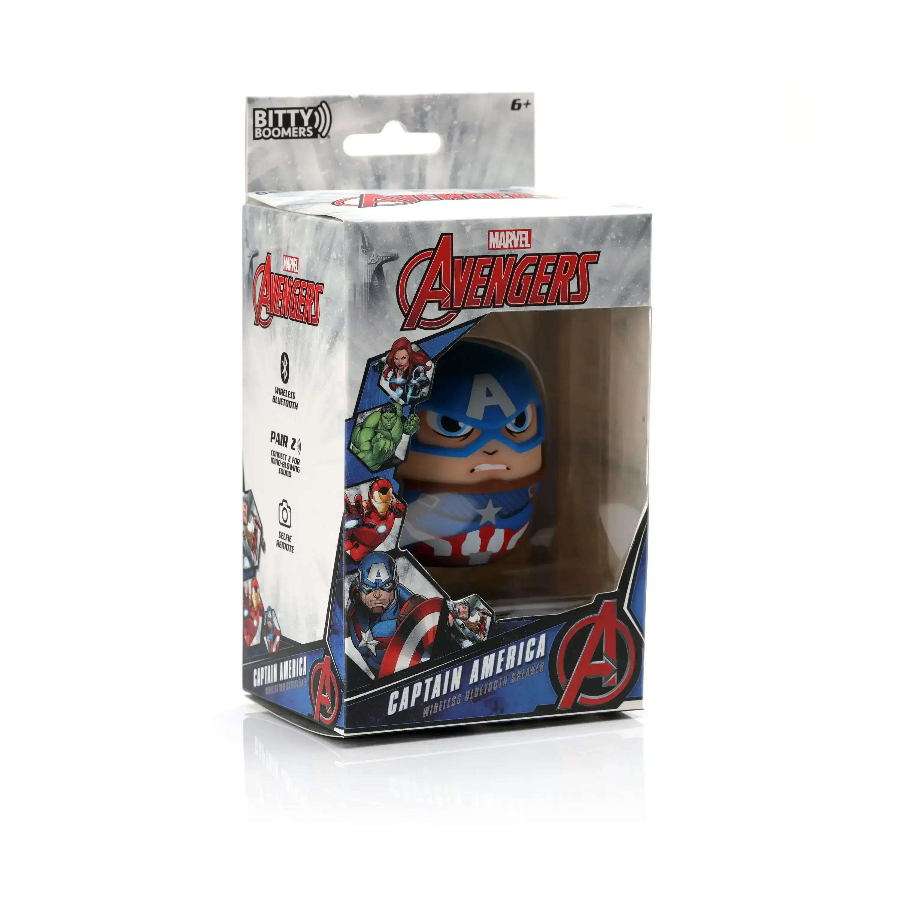 Bitty Boomers - Captain America Marvel Bluetooth Speaker - Głośnik Bezprzewodwy - Image 2