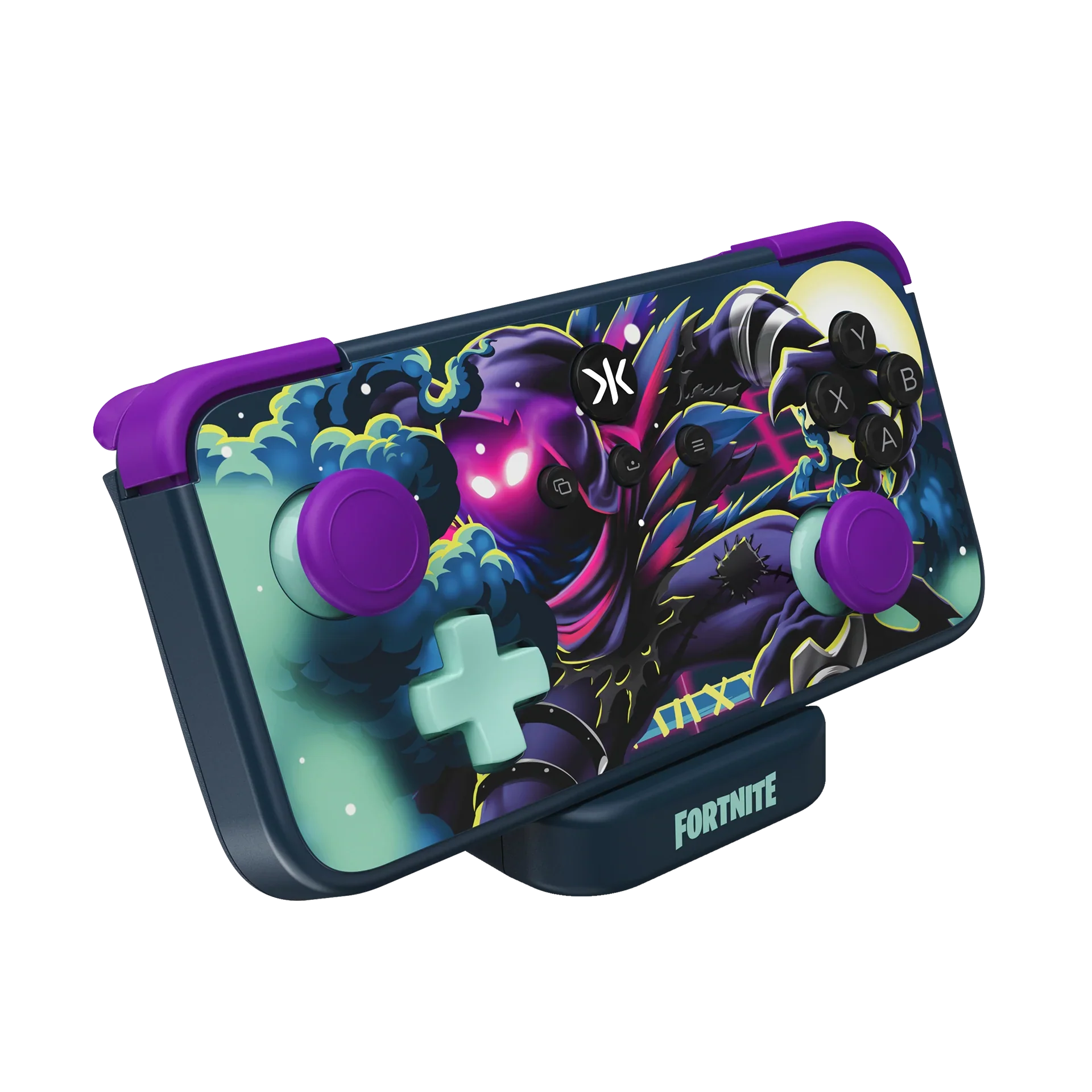 CRKD - NEO S Peely / Raven Fortnite Edition with Charging Dock - Kontroler Bezprzewodowy ze Stacją Ładującą - Image 10