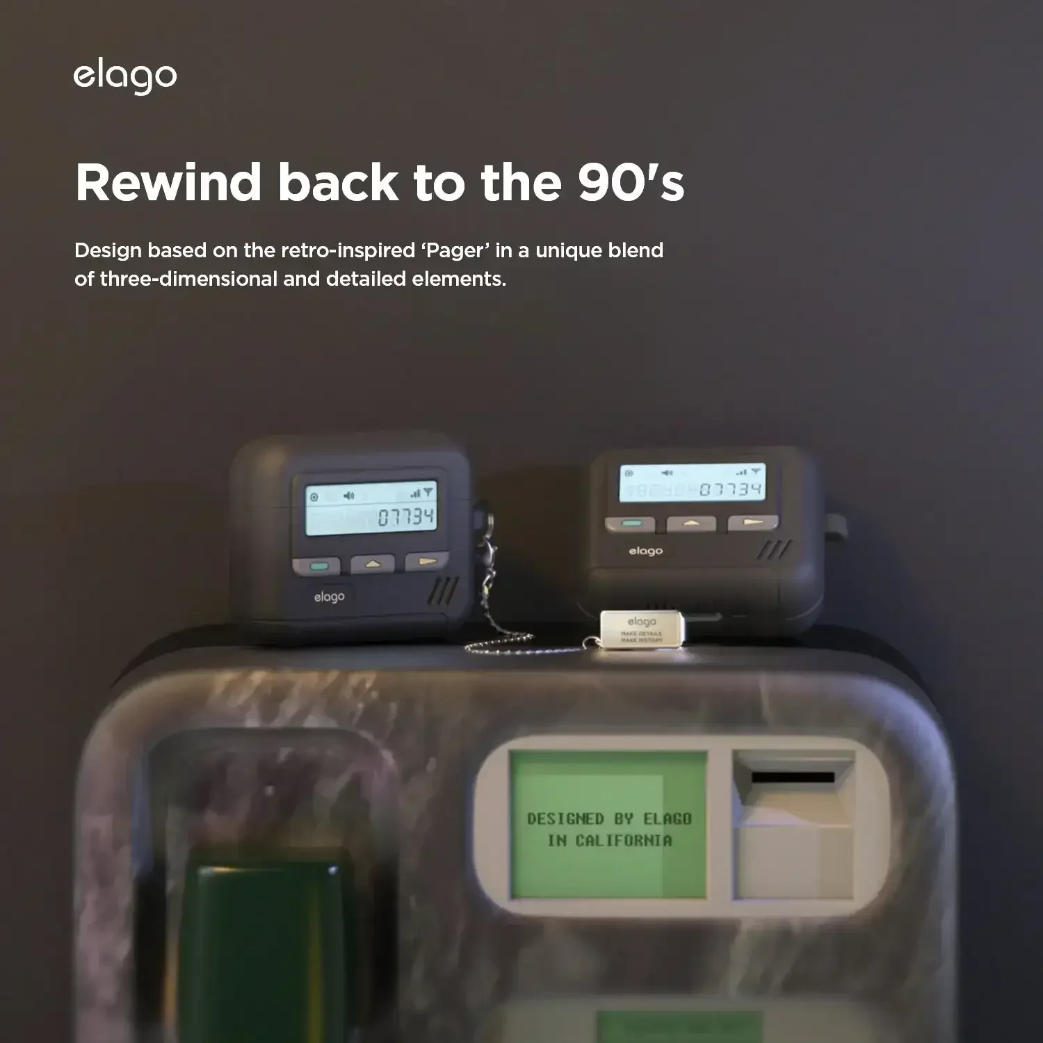 Elago - Pager Hang Case for AirPods 4 - Etui Pager na AirPods 4 - Image 5