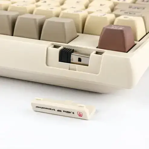 Epomaker - RT100 95% Retro Mechanical Keyboard with Knob and Mini Display - Image 5