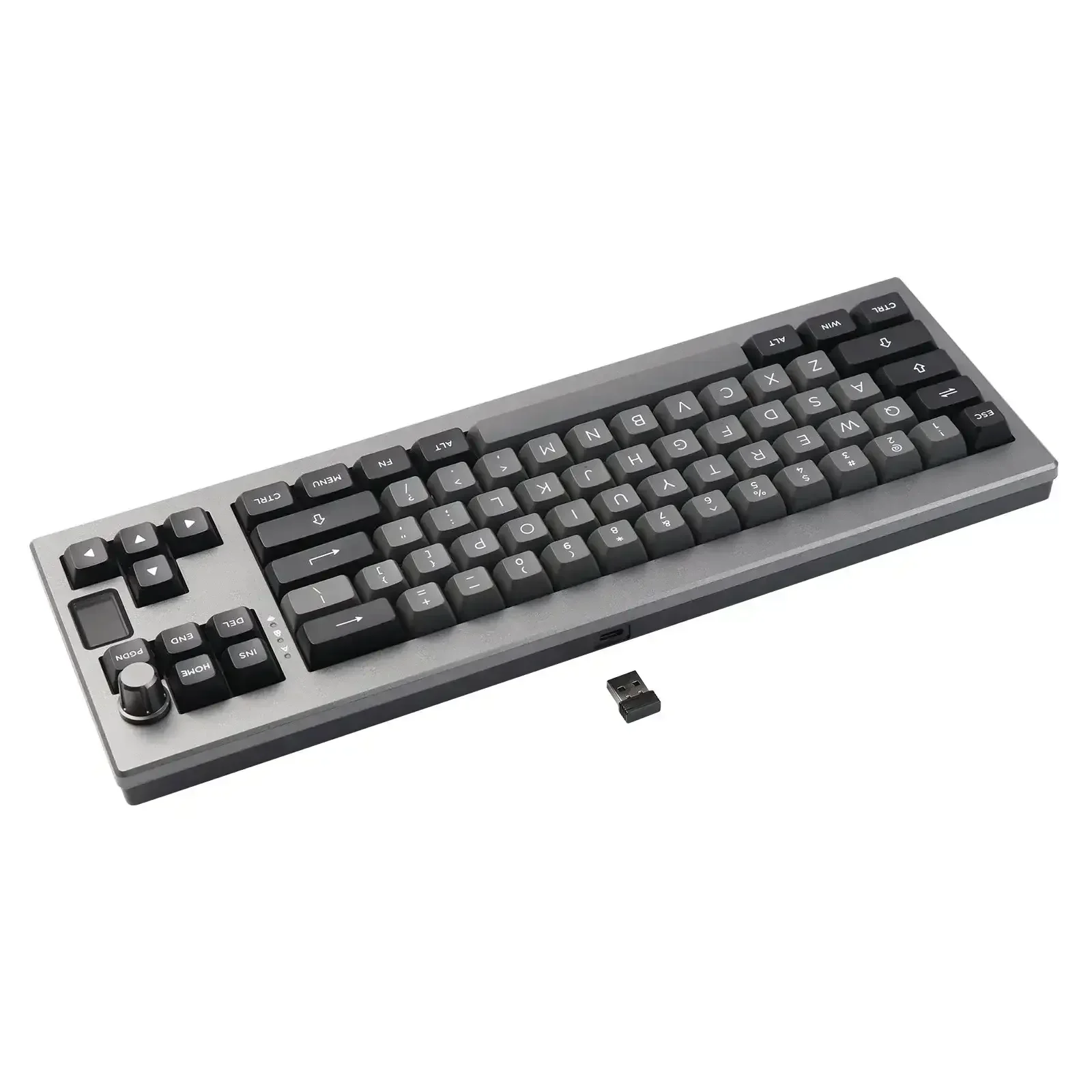 Epomaker - Shadow-X 70% Gasket Mount Hot Swappable Wired/Wireless Keyboard - Image 5