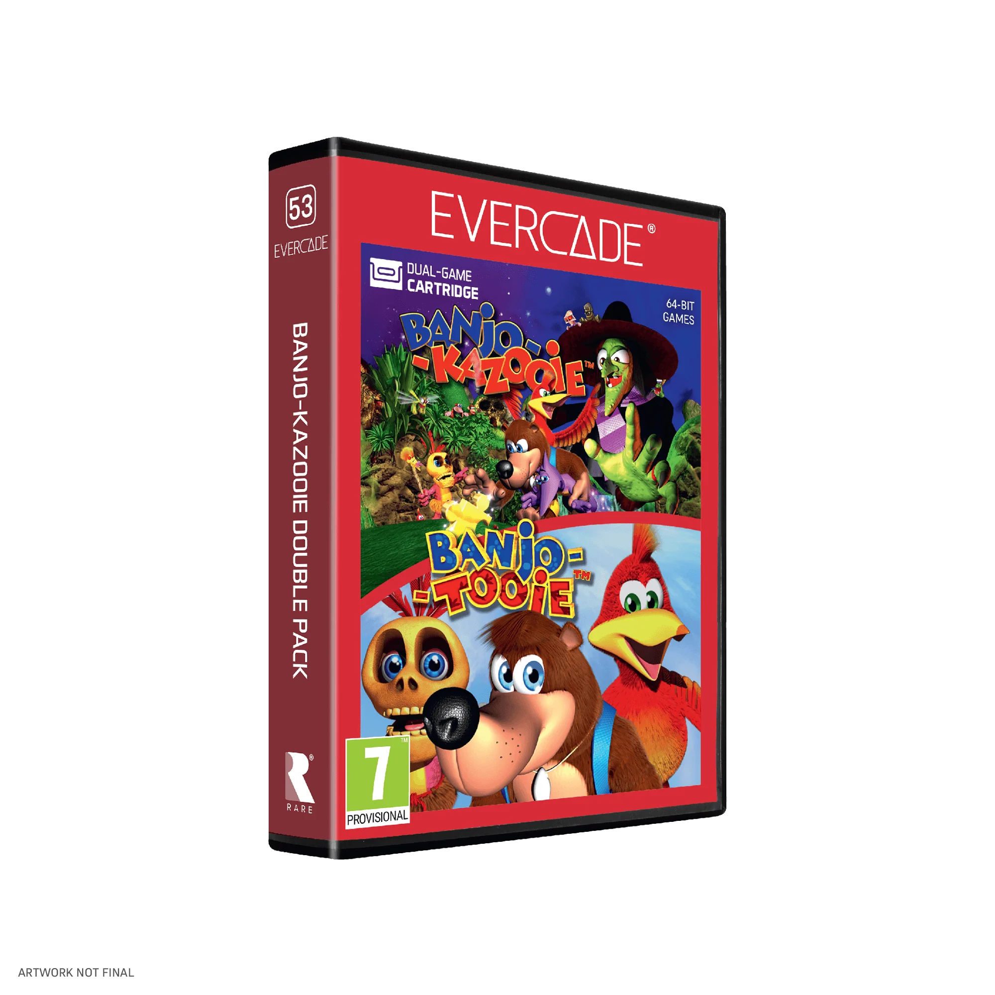 Evercade - Nexus and Banjo-Kazooie Double Pack - Konsola z Zestawem Gier Retro - Image 4