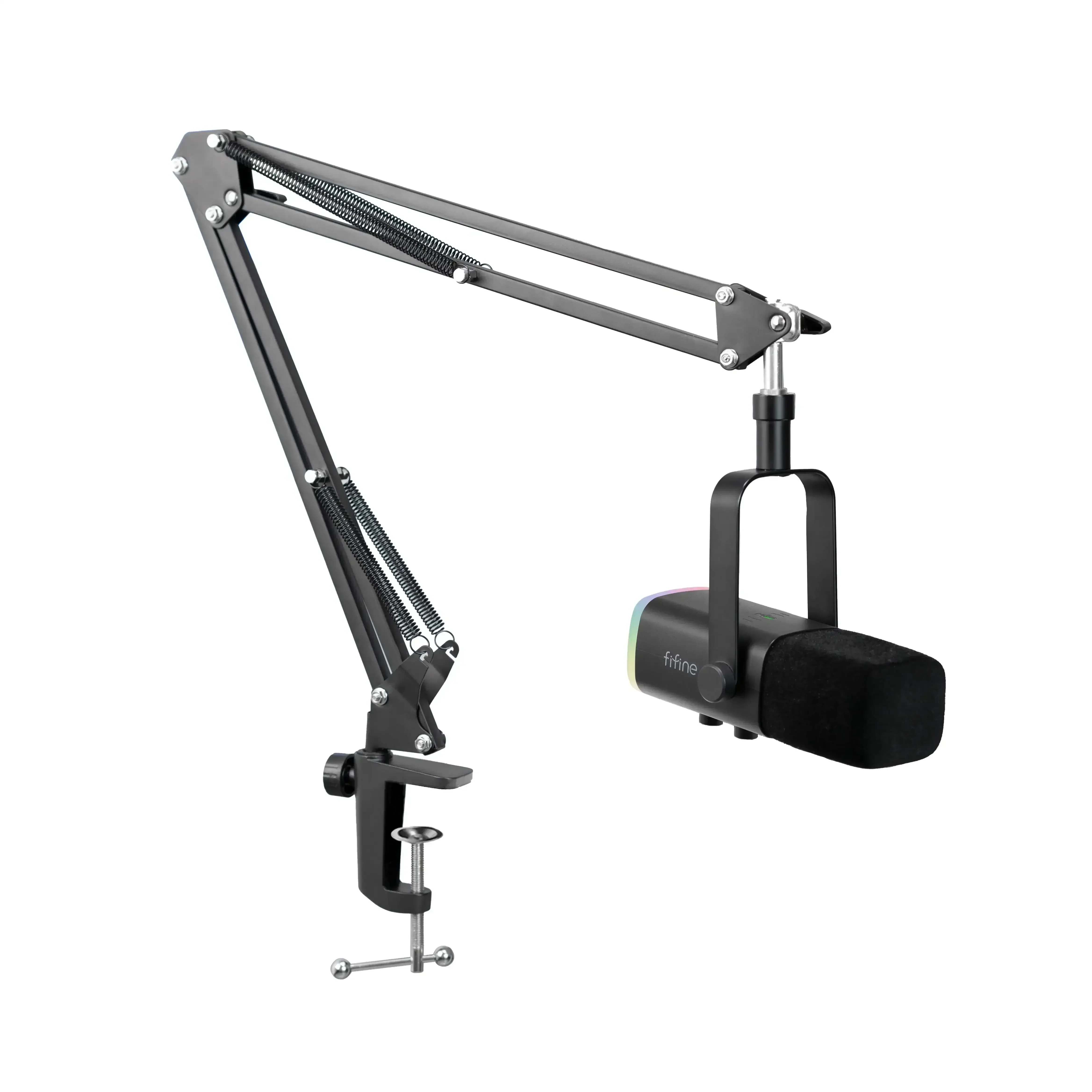 Fifine - AmpliGame - AM8T Studio Dynamic Microphone - Studyjny Mikrofon Dynamiczny XLR/USB z Pantografem - Image 2