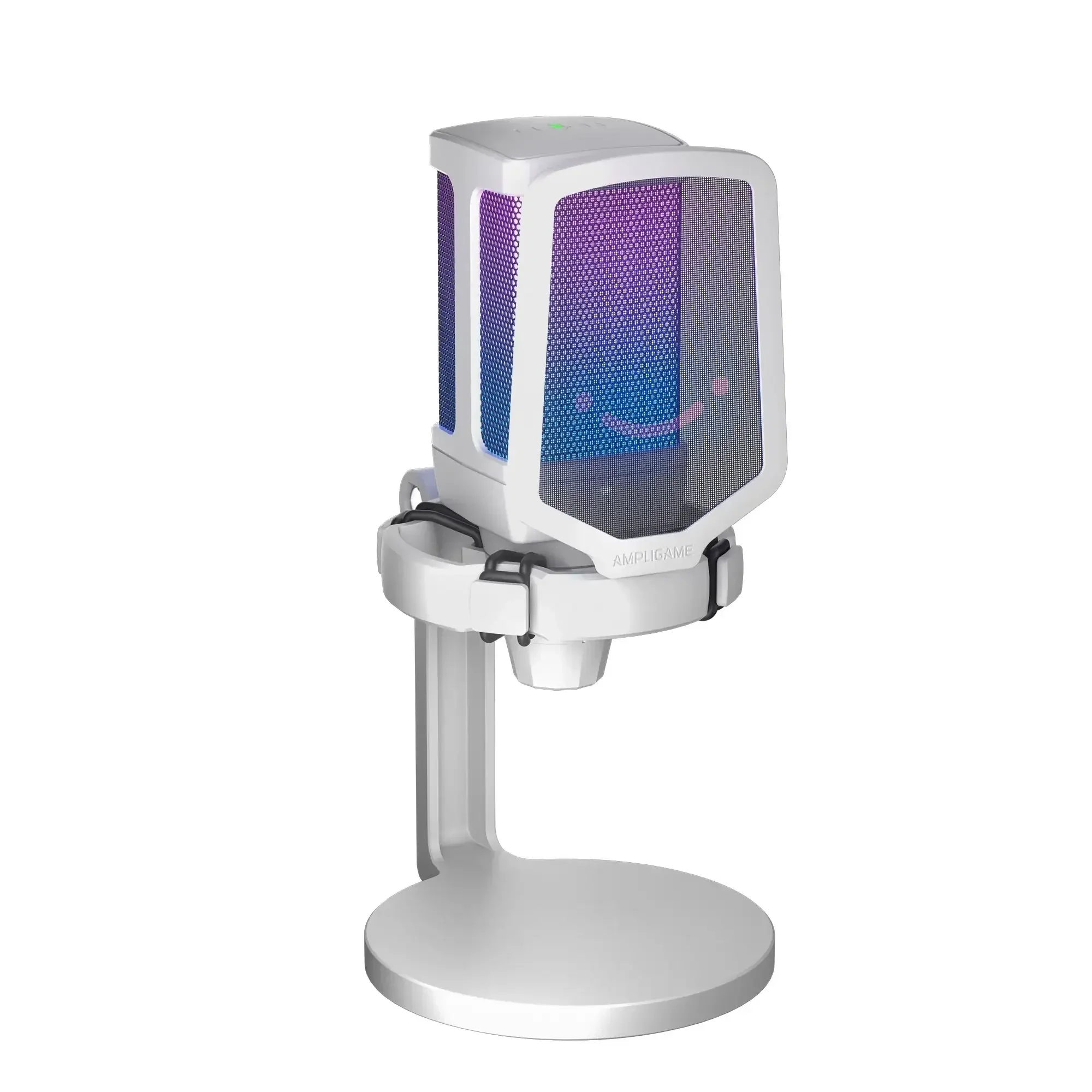 Fifine - AmpliGame - Q6 USB Condenser Microphone with RGB - Mikrofon Pojemnościowy Studyjny USB - Image 4