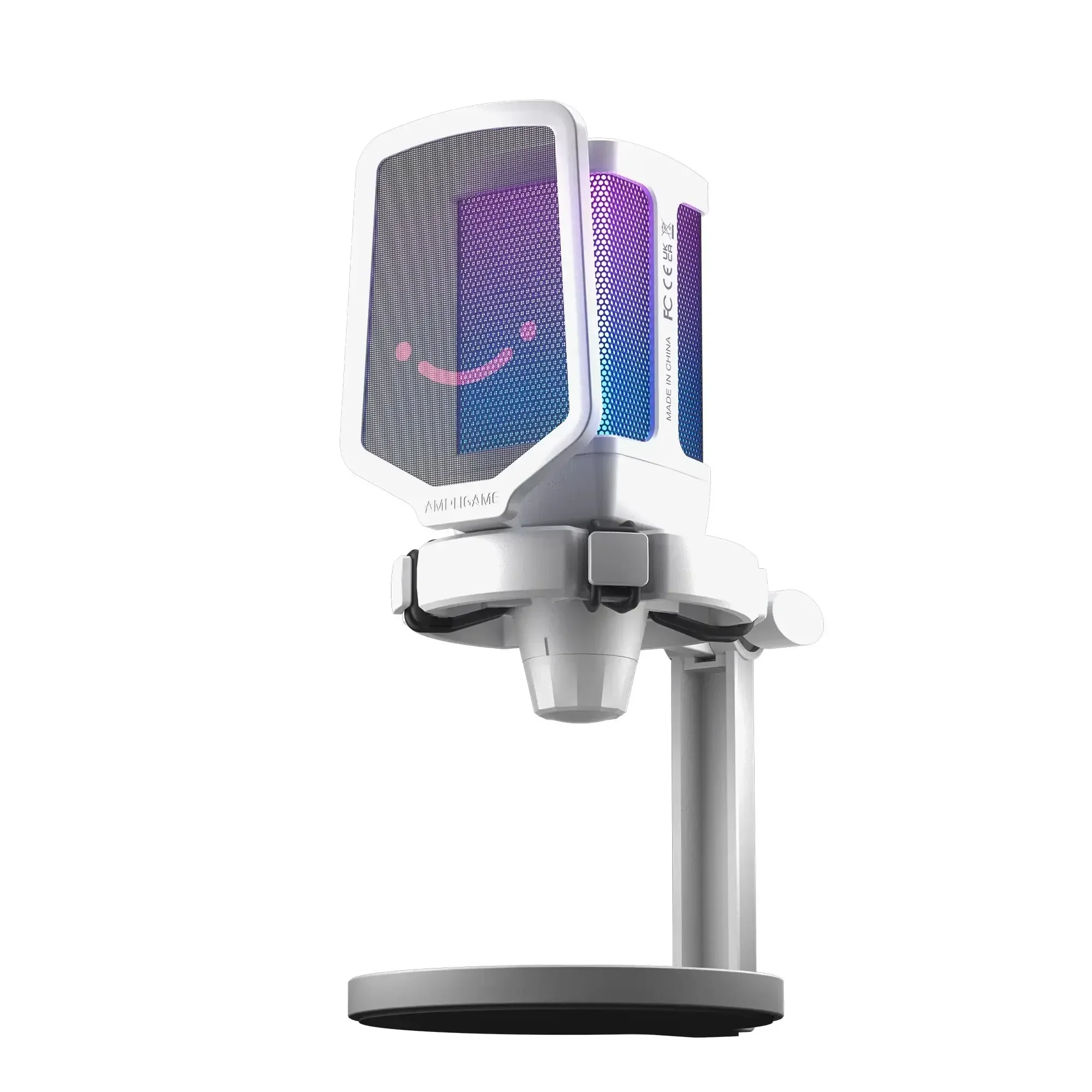 Fifine - AmpliGame - Q6 USB Condenser Microphone with RGB - Mikrofon Pojemnościowy Studyjny USB - Image 5