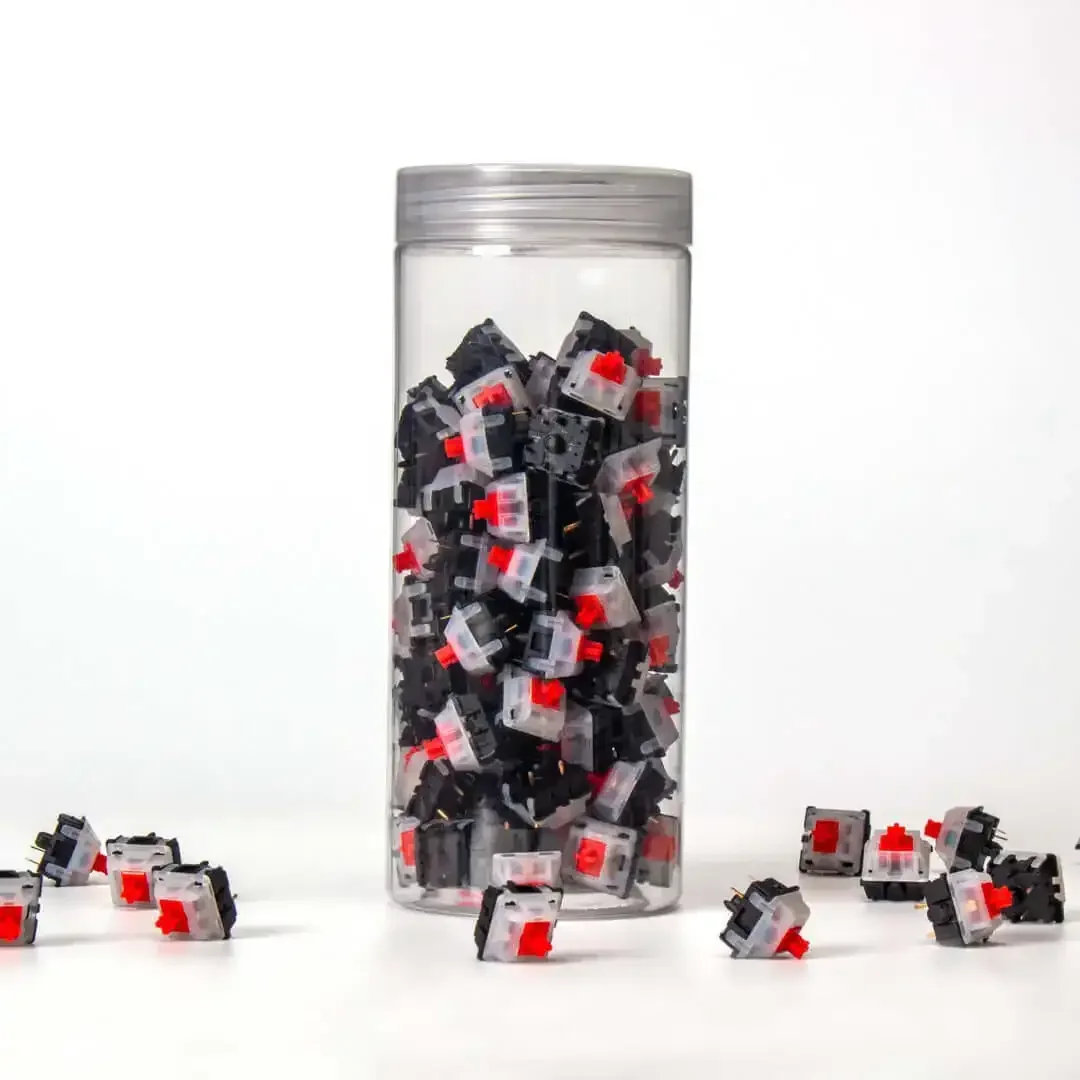 Gateron - KS-3X47 Milky Top Black Bottom Switch - Image 2