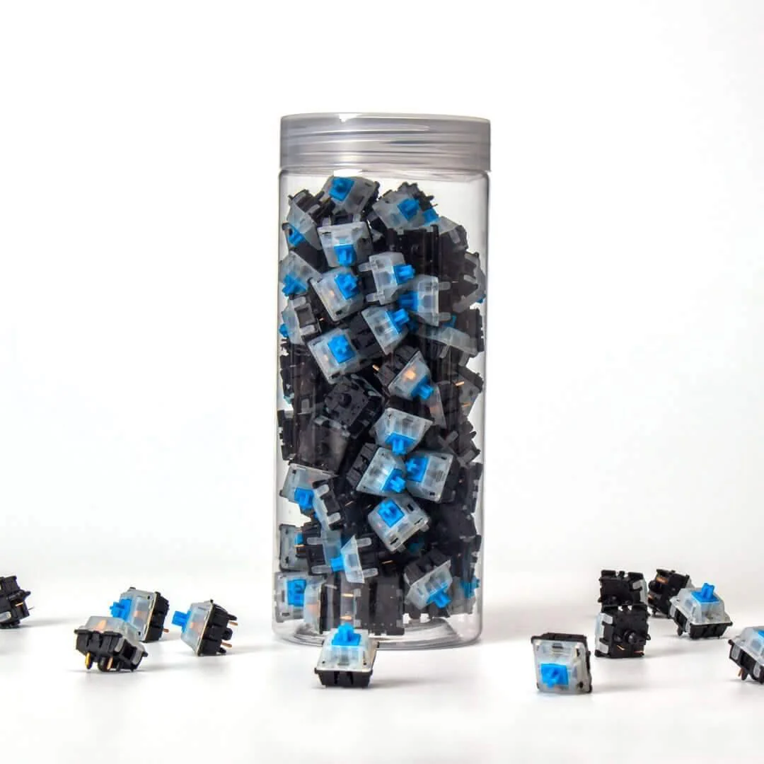 Gateron - KS-3X47 Milky Top Black Bottom Switch - Image 3