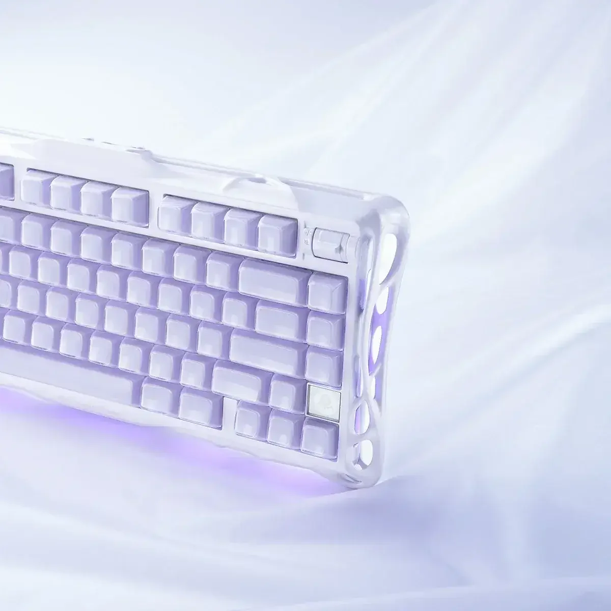 GravaStar - Mercury K1 Special Edition Lavender Purple Wireless Mechanical Keyboard - Bezprzewodowa Klawiatura Mechaniczna - Image 7