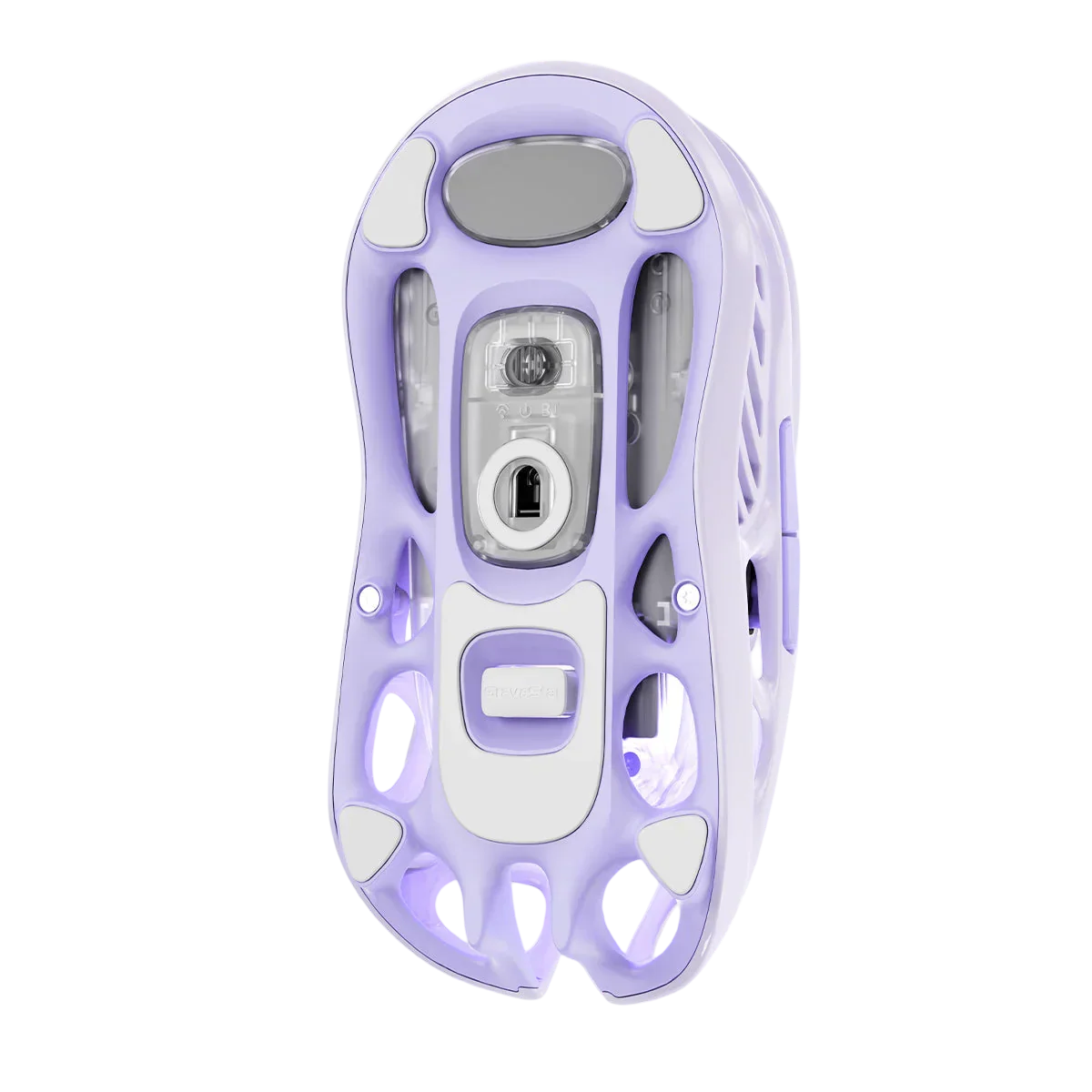 GravaStar - Mercury M1 Pro Special Edition Lavender Purple - Wireless Gaming Mouse - Bezprzewodowa Myszka Gamingowa - Image 5