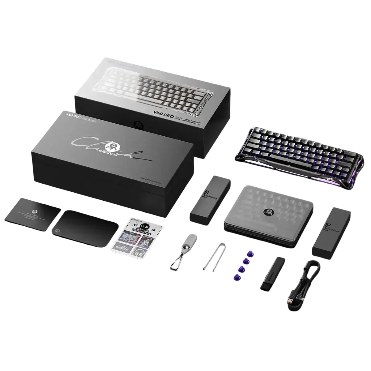 GravaStar - Mercury V60 Pro Deluxe Edition Magnetic Keyboard - Magnetyczna Klawiatura Gamingowa - Image 10
