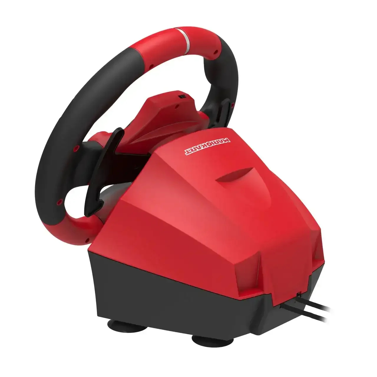 HORI - Mario Kart Racing Wheel Pro Deluxe for Nintendo Switch - Kierownica Wyścigowa z Pedałami - Image 2