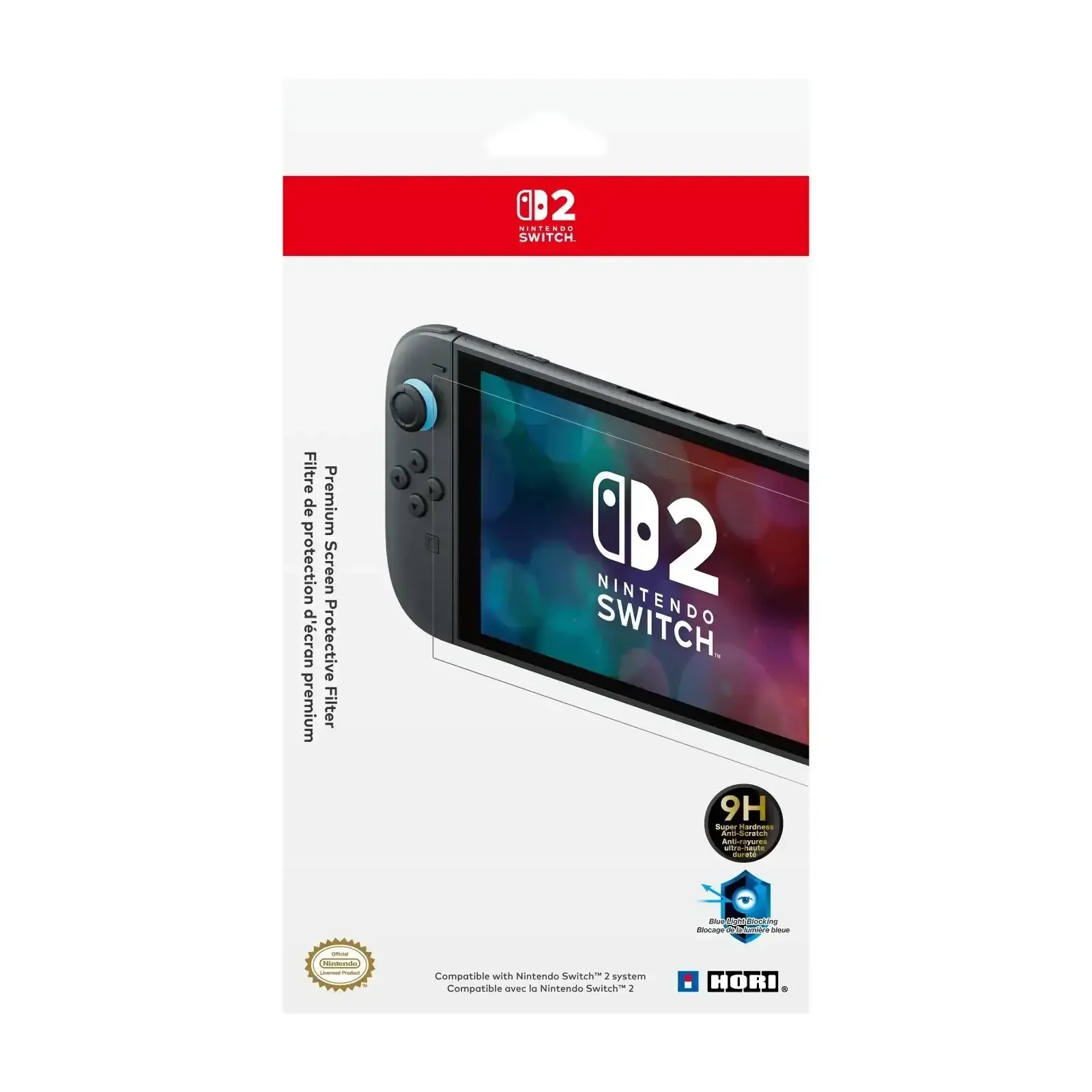 HORI - Premium Screen Protective Filter for Nintendo Switch 2 - Filtr Ochronny na Ekran