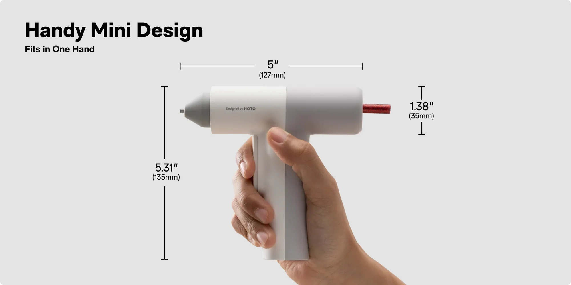 Hoto - EasyFlow Cordless Auto Dispensing Glue Gun - Bezprzewodowy Automatyczny Pistolet do Kleju na Gorąco - Image 4