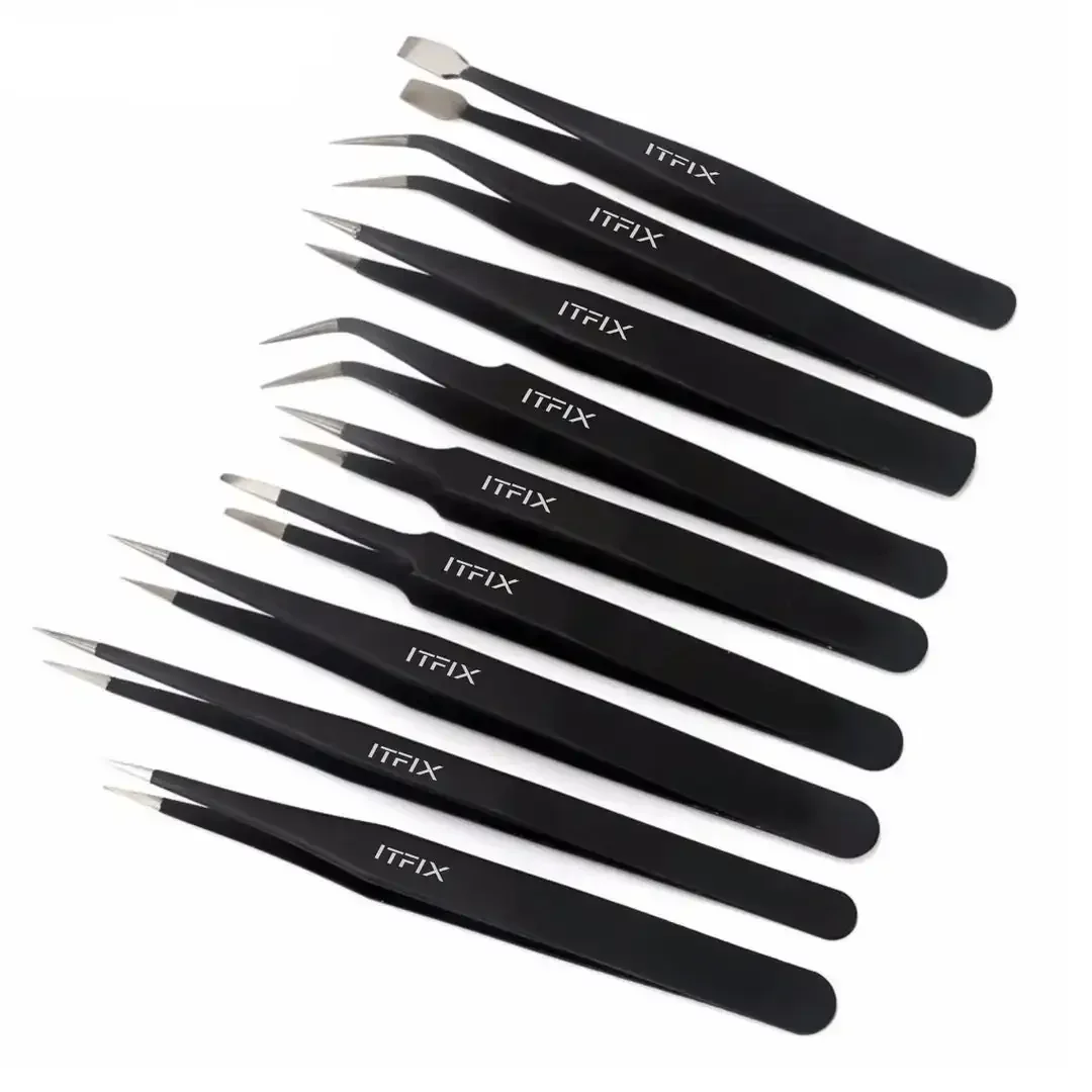 IT Dusters - ITFIX Precision Tweezers Set - Zestaw Pęset Precyzyjnych - Image 2