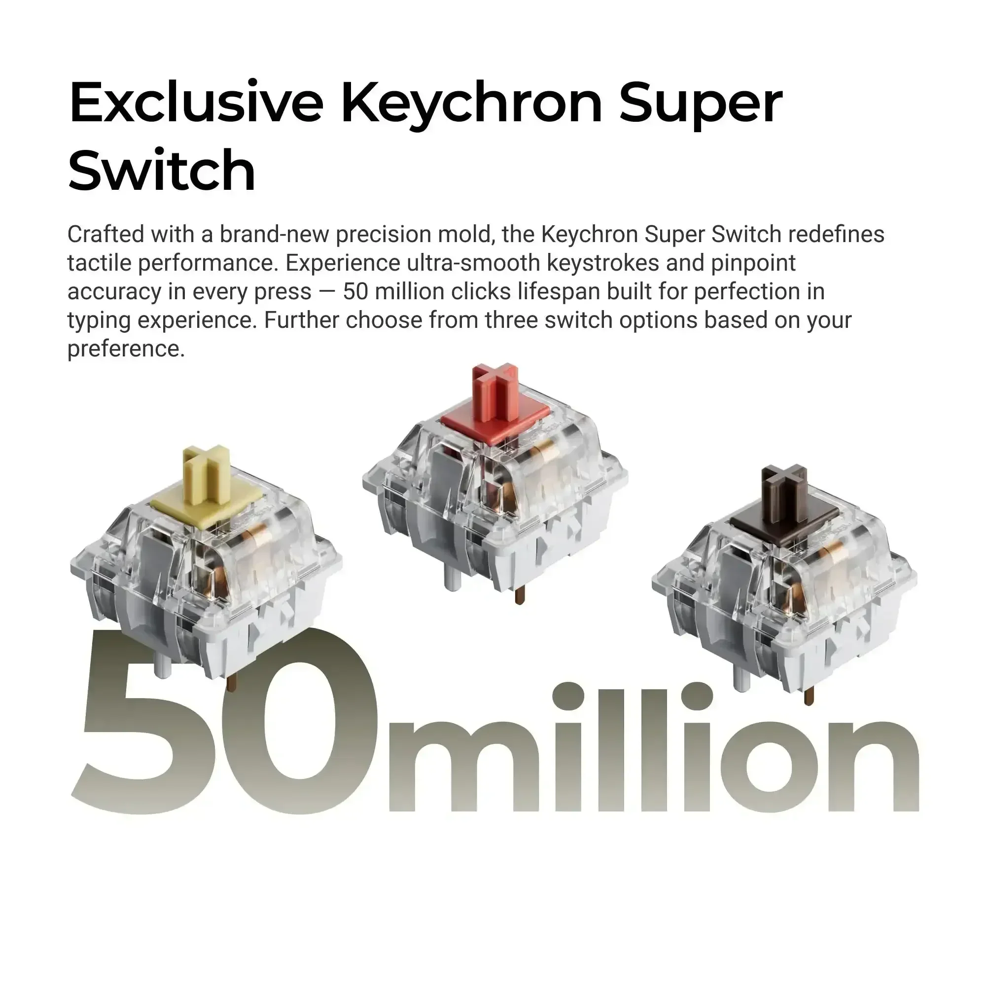 Keychron - C1 Pro 8K QMK Wired Custom Mechanical Keyboard - Image 3