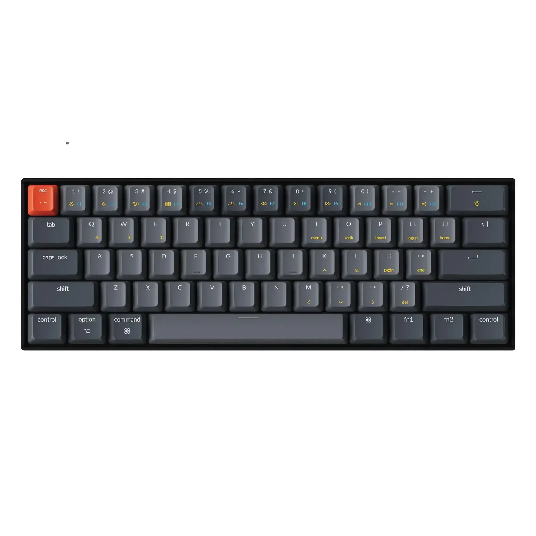 Keychron - K12 Wireless Mechanical Keyboard - Bezprzewodowa Klawiatura Mechaniczna
