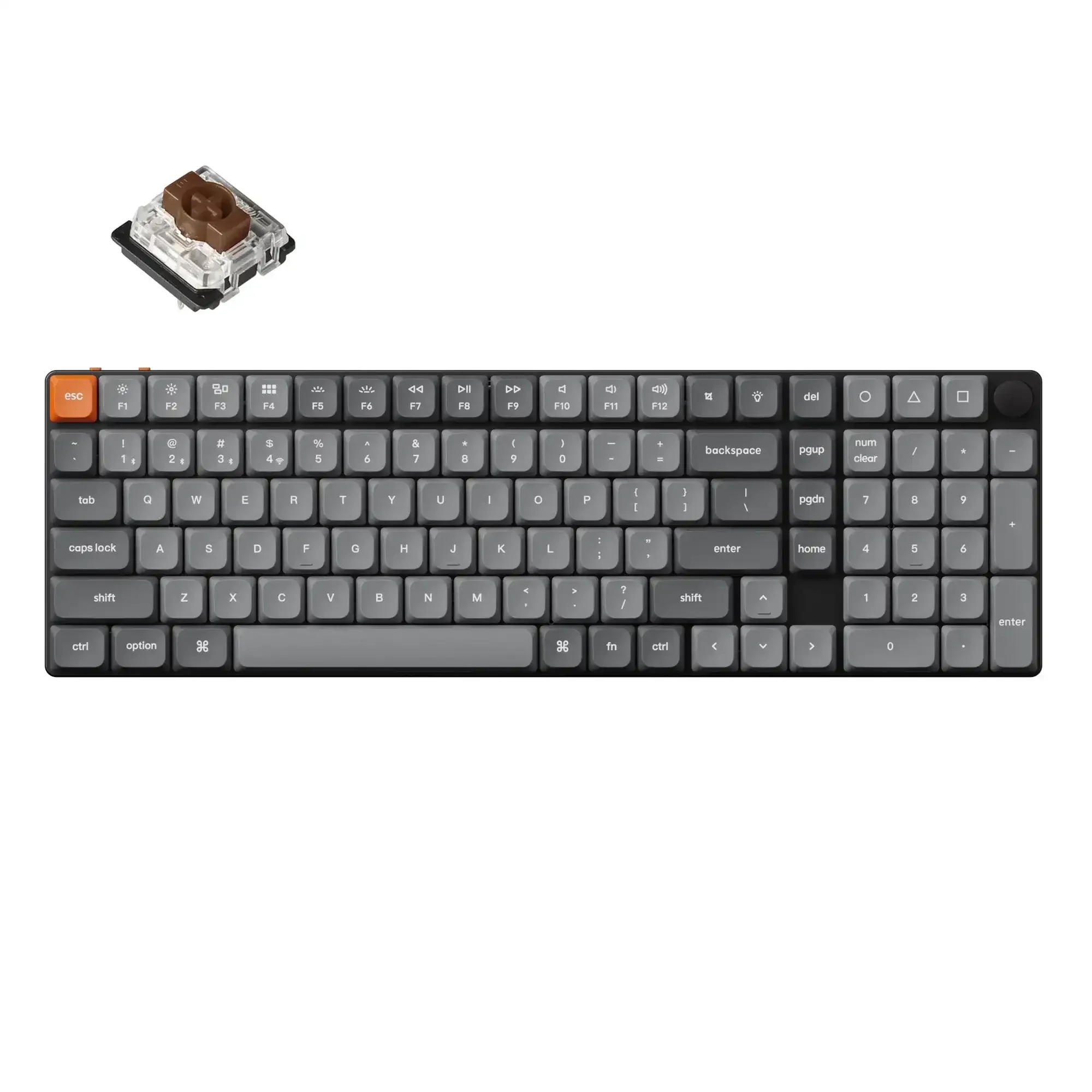 Keychron - K17 Max QMK Wireless Custom Mechanical Keyboard - Image 3