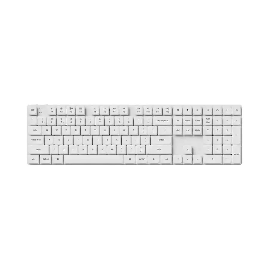 Keychron - K5 Pro QMK/VIA Wireless Mechanical Keyboard - Niskoprofilowa Klawiatura Mechaniczna Full Size - Image 3