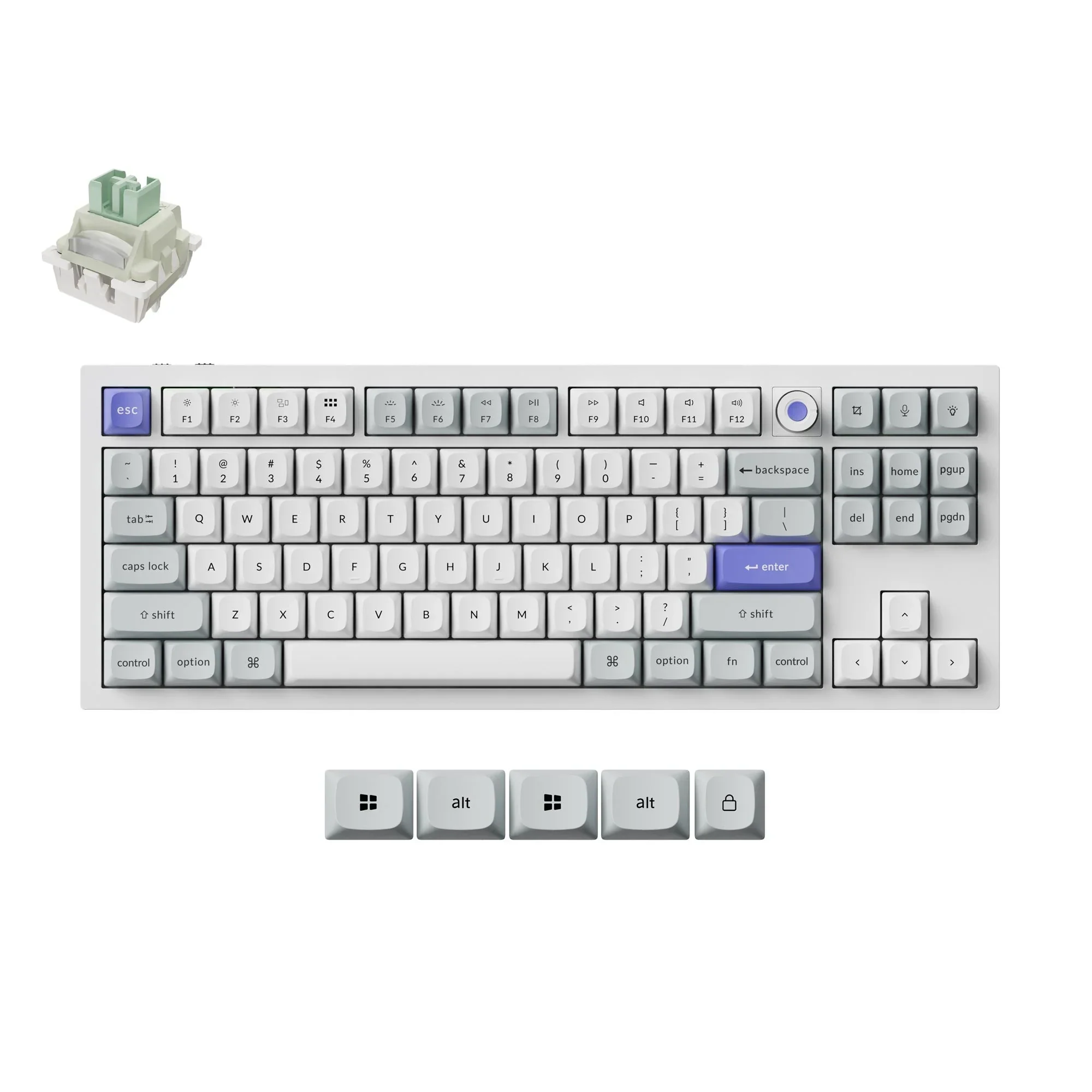 Keychron - Q3 HE 8K Magnetic Switch Keyboard - Przewodowa Klawiatura Magnetyczna - Image 2
