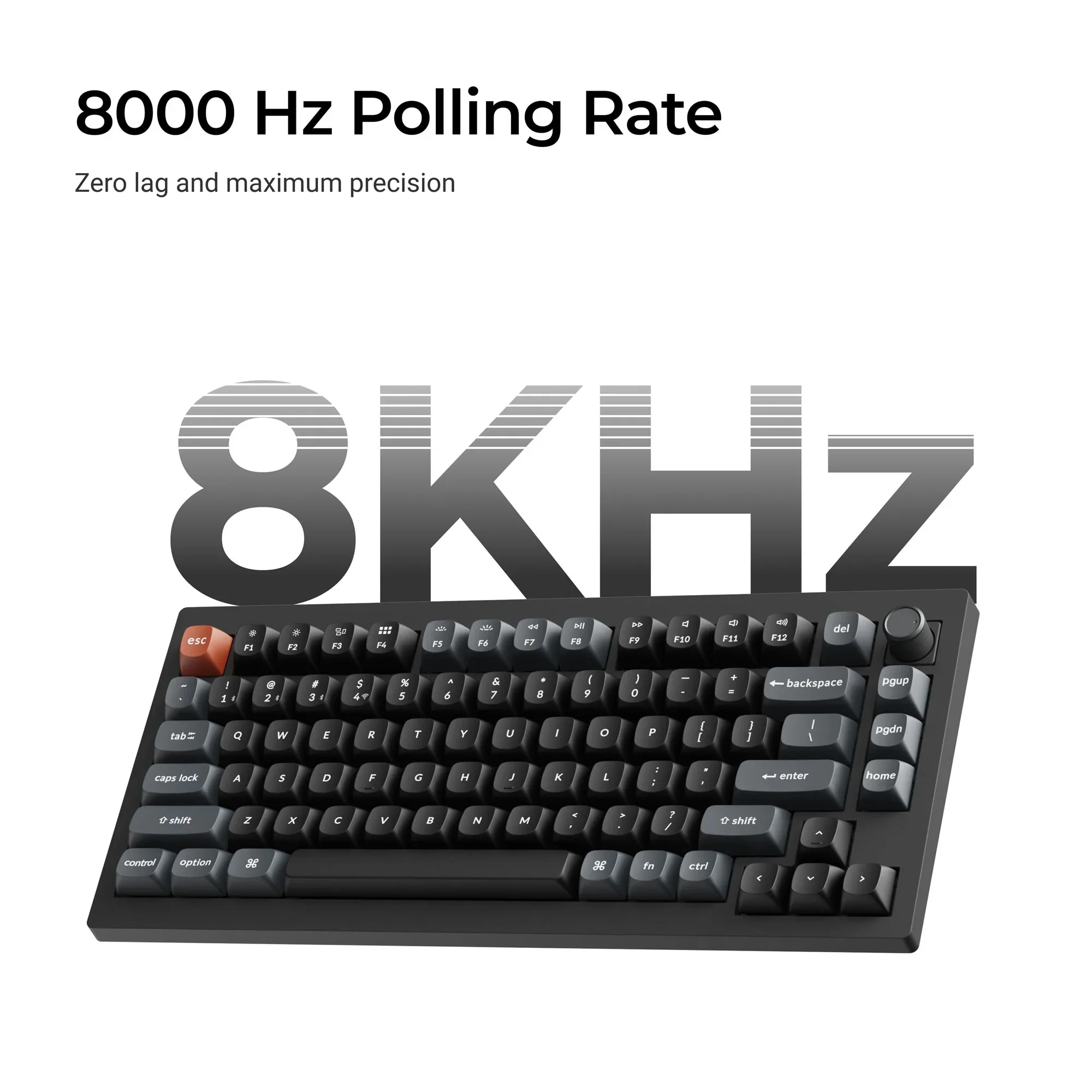 Keychron - V1 Ultra 8K Wireless Custom Mechanical Keyboard - Bezprzewodowa Klawiatura Mechaniczna - Image 7