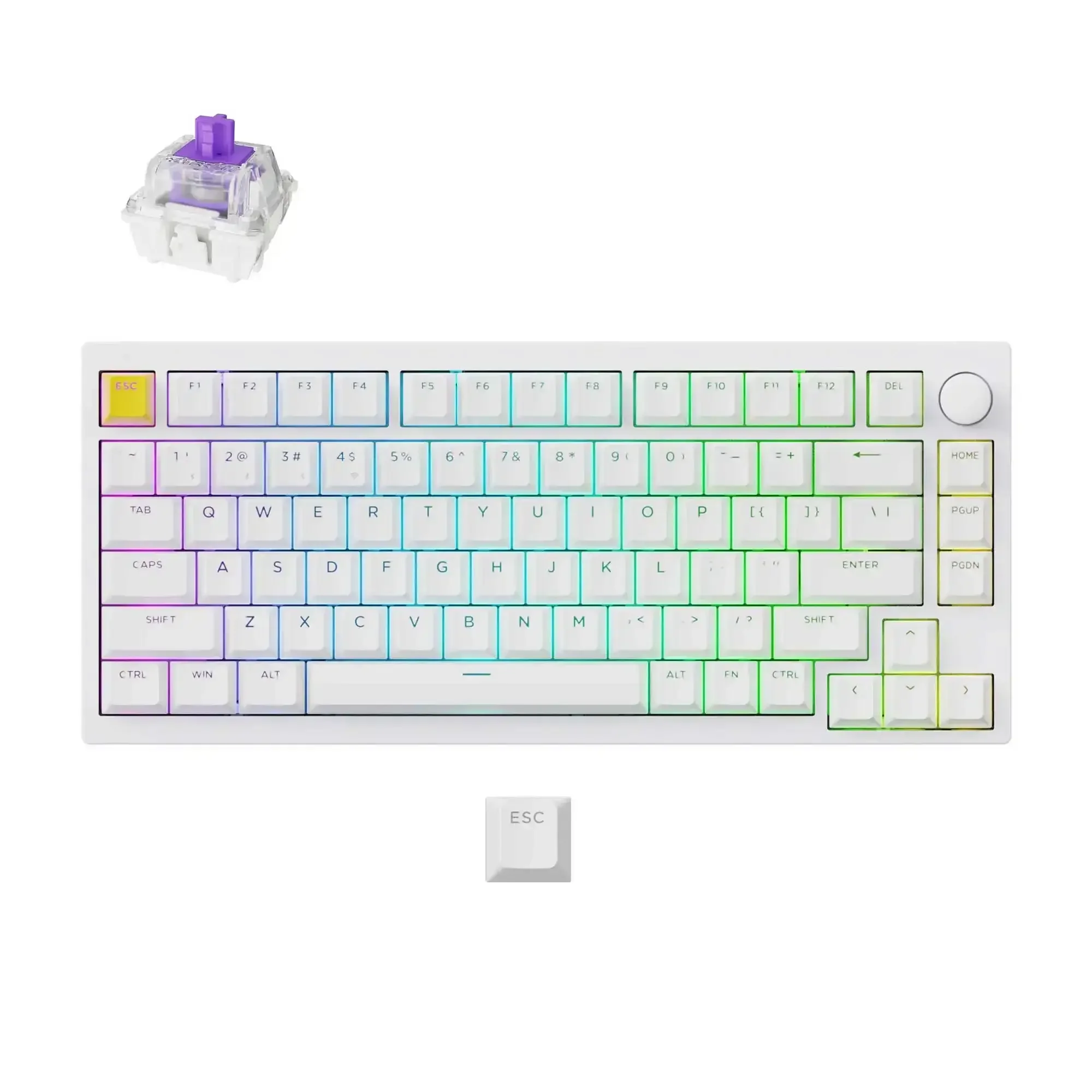 Lemokey - P1 HE Wireless Magnetic Switch Custom Gaming Keyboard - Bezprzewodowa Klawiatura Magnetyczna - Image 3