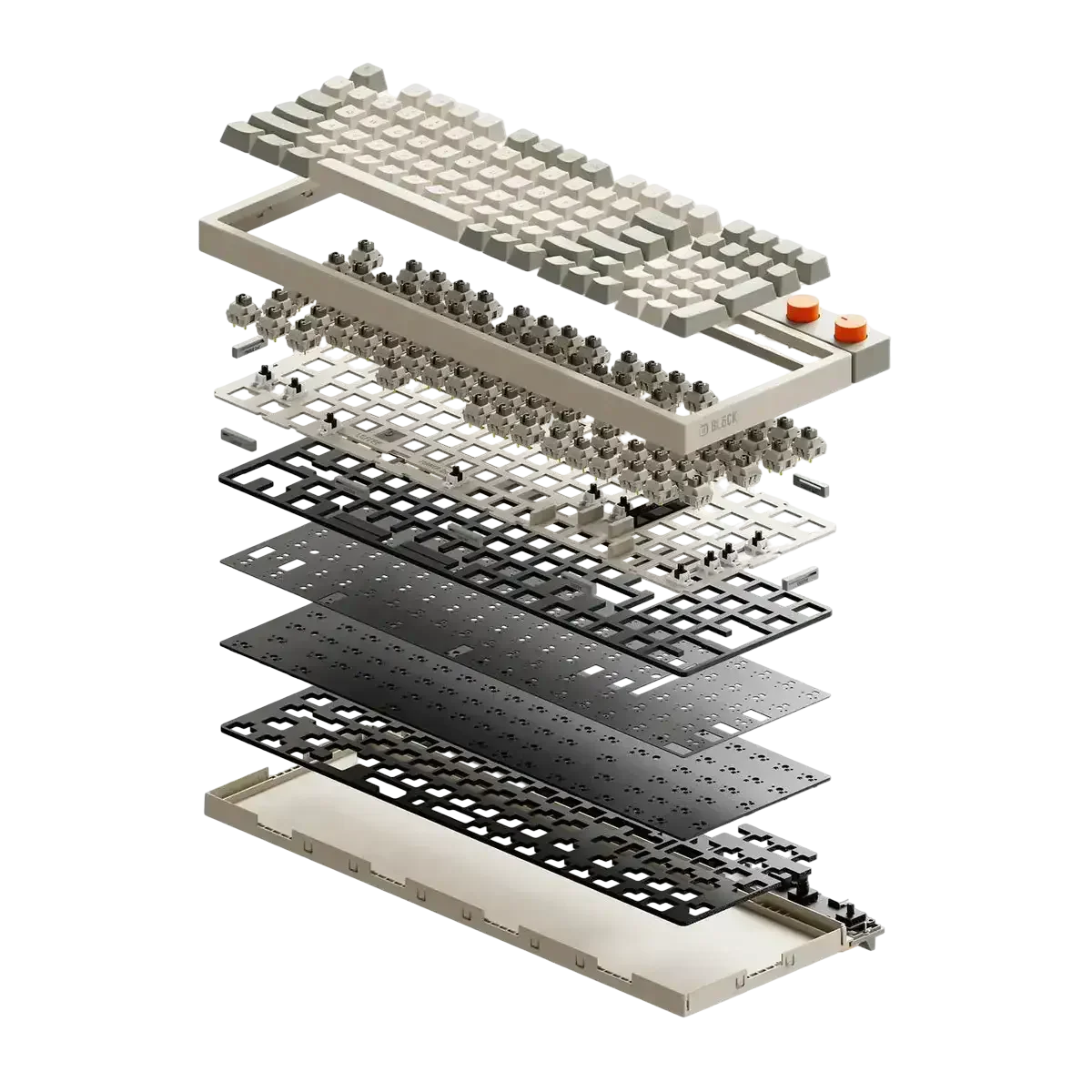 Lofree - Block Mechanical Keyboard - Bezprzewodowa Klawiatura Mechaniczna - Image 7