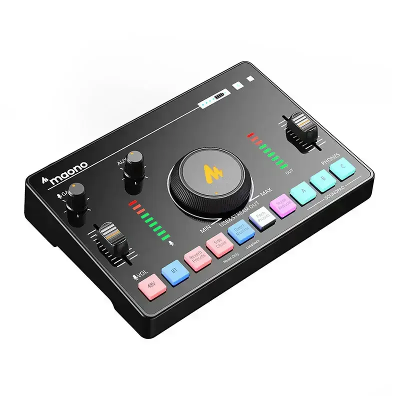 MAONO - Maonocaster AMC2 NEO One-Stop Streaming Audio Mixer & Sound Card - Karta Dźwiękowa i Mikser Audio - Image 3