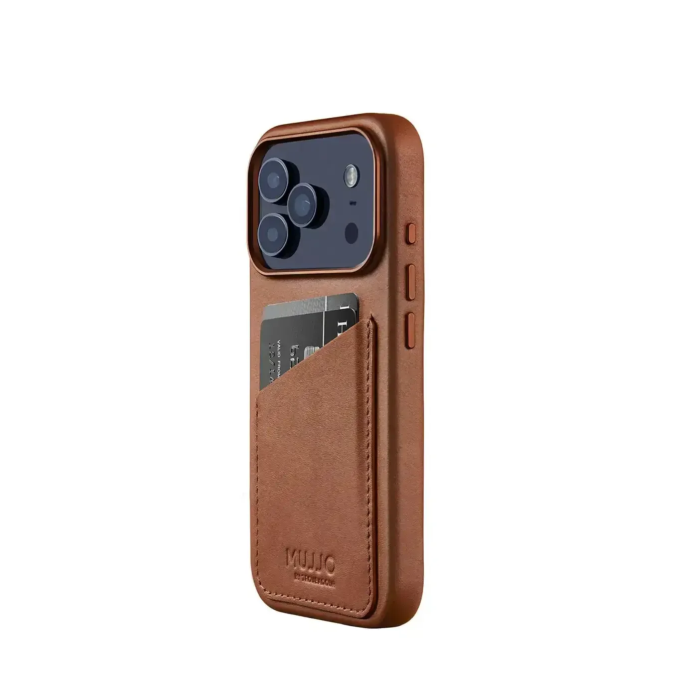 Mujjo - Wallet Leather Case for iPhone 17 Pro / Pro Max - Etui Portfel do iPhone - Image 12