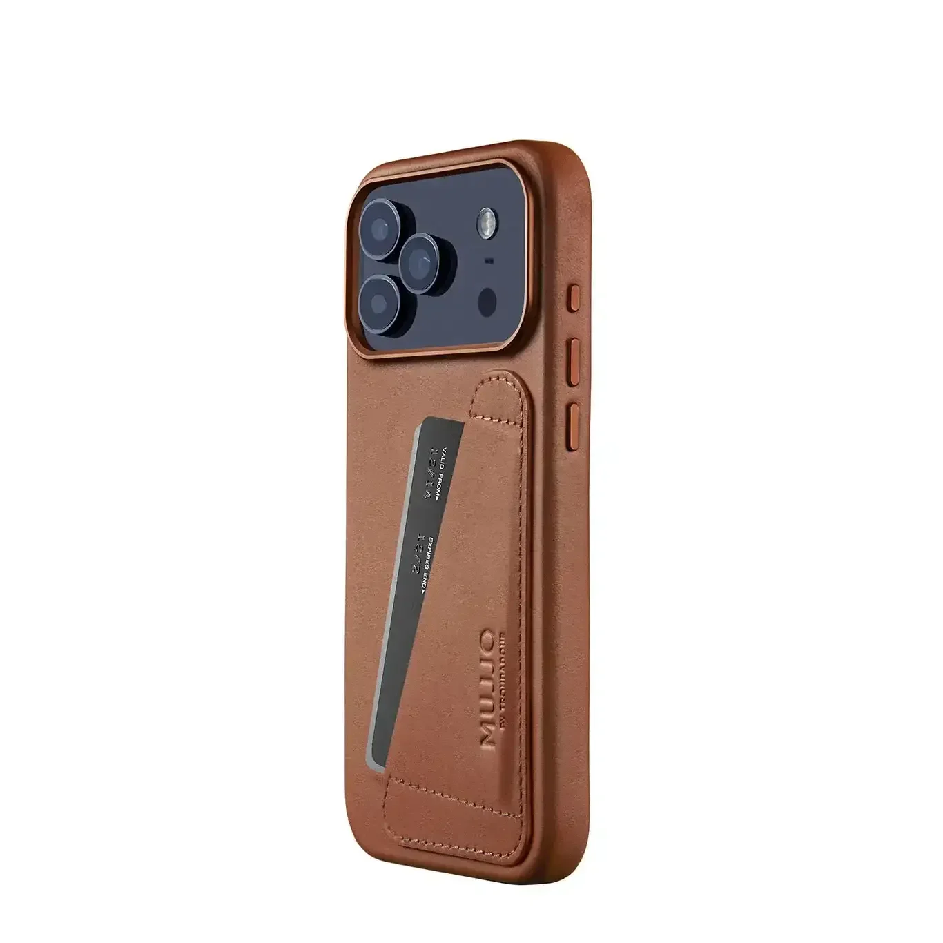 Mujjo - Wallet Leather Case for iPhone 17 Pro / Pro Max - Etui Portfel do iPhone - Image 2