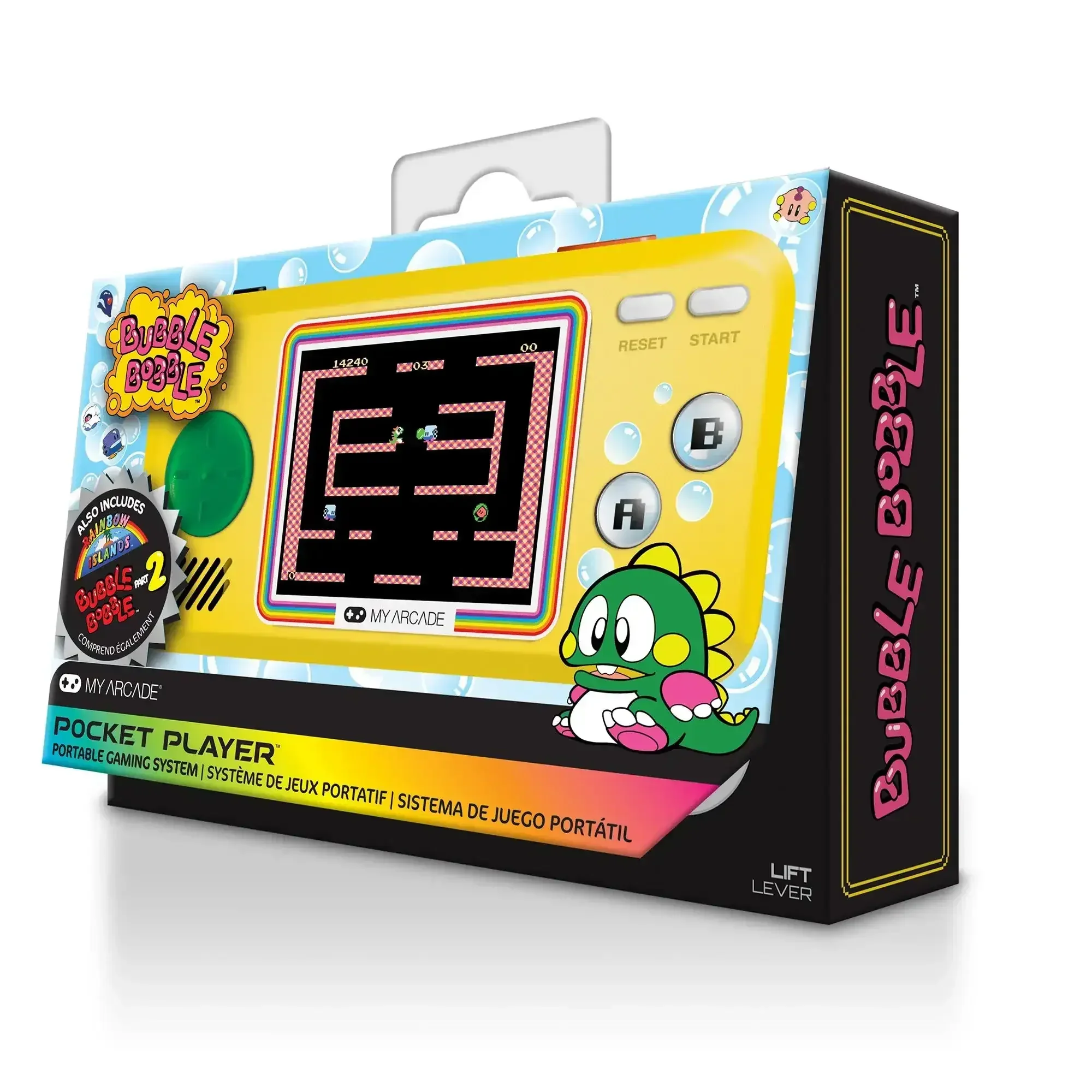 My Arcade - BUBBLE BOBBLE™ Pocket Player DGUNL-3248 - Kolekcjonerska Konsola do Gier Retro - Image 2