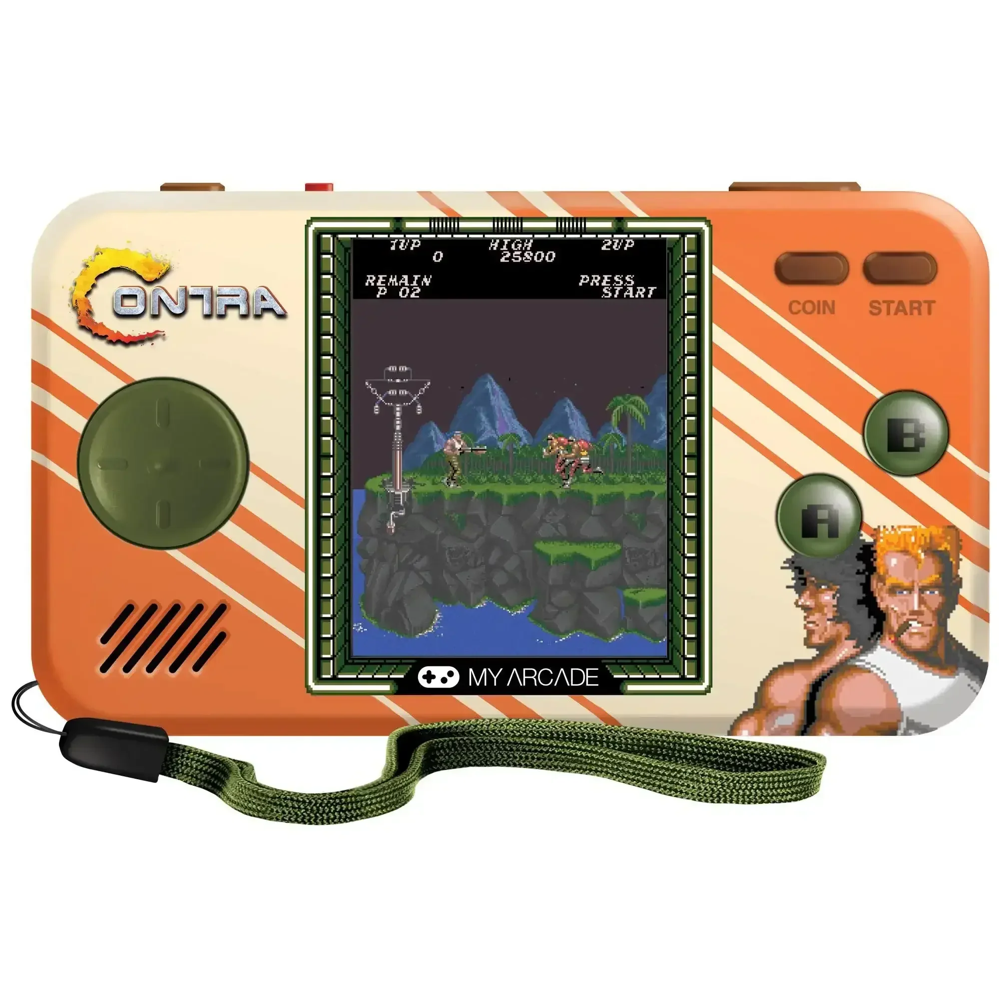 My Arcade - Contra Pocket Player DGUNL-3281 - Kolekcjonerska Konsola do Gier Retro