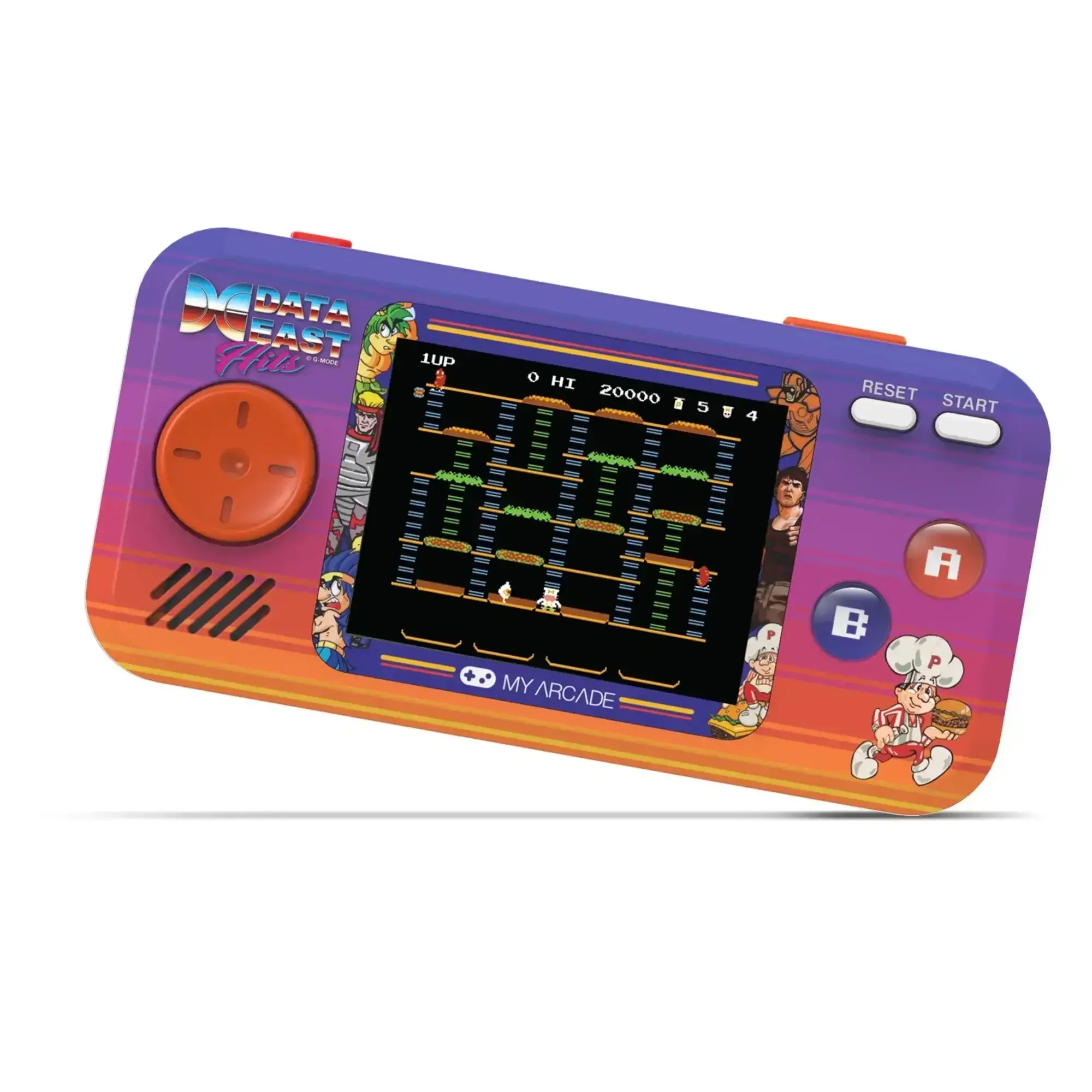 My Arcade - Data East Hits Pocket Player DGUNL-4127 - Kolekcjonerska Konsola do Gier Retro - Image 3