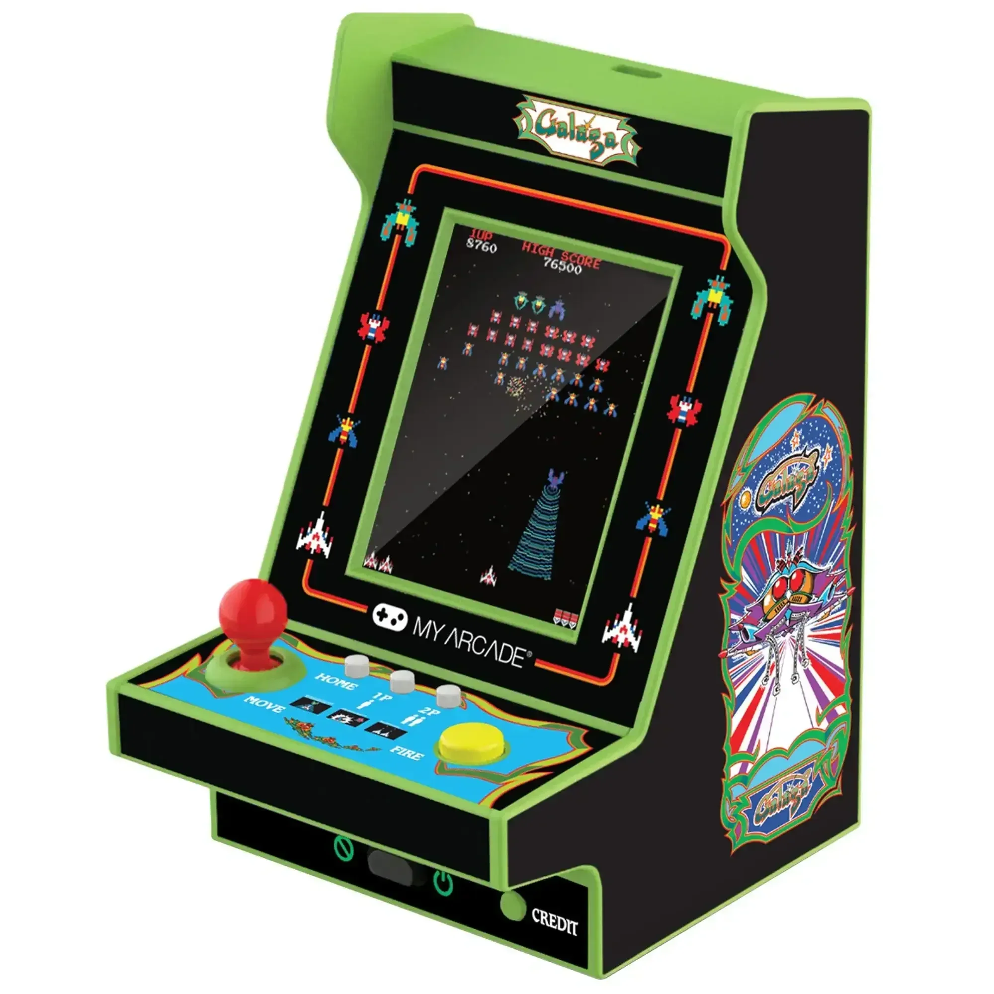 My Arcade - Galaga Nano Player Pro DGUNL-4197 - Kolekcjonerska Konsola do Gier Arcade