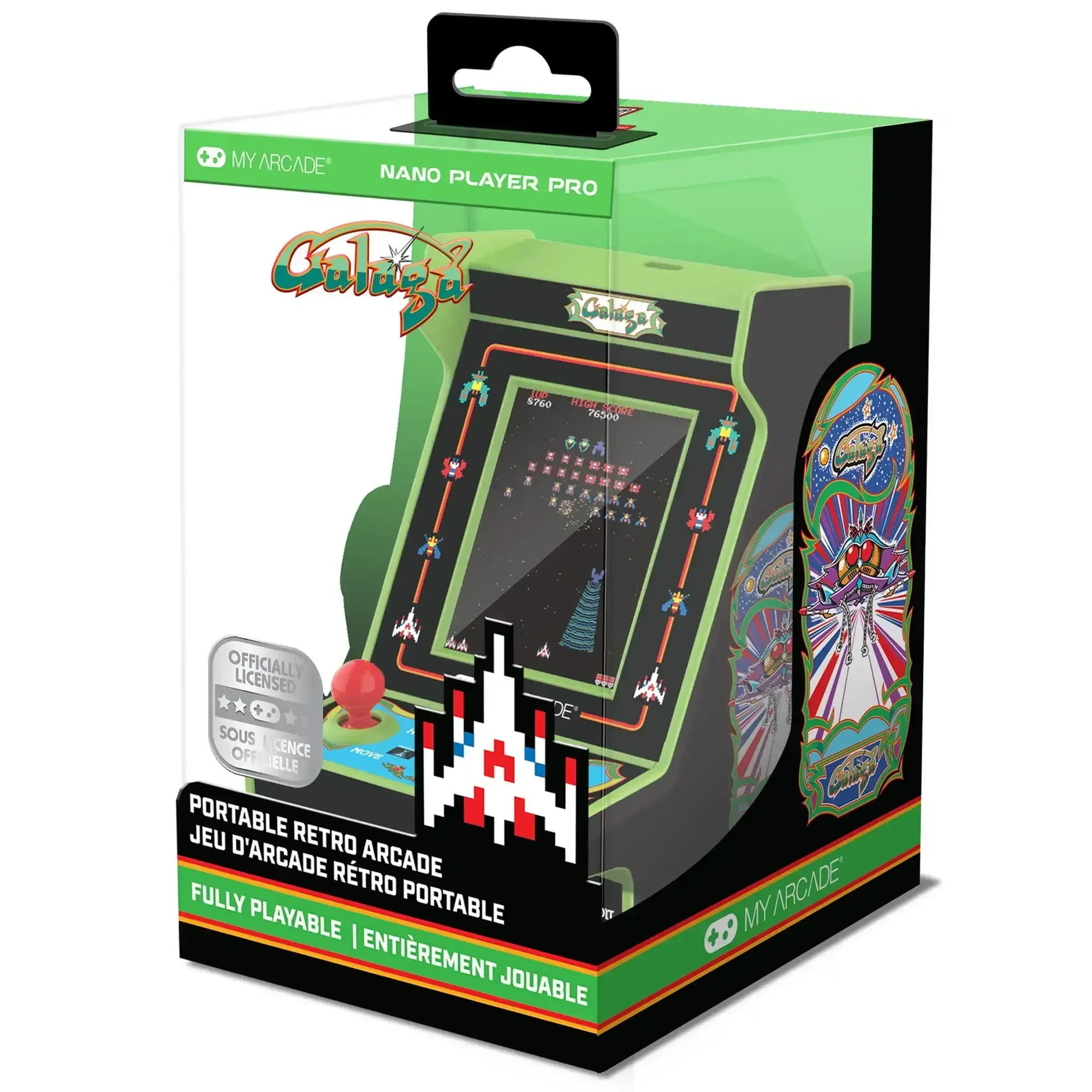My Arcade - Galaga Nano Player Pro DGUNL-4197 - Kolekcjonerska Konsola do Gier Arcade - Image 2