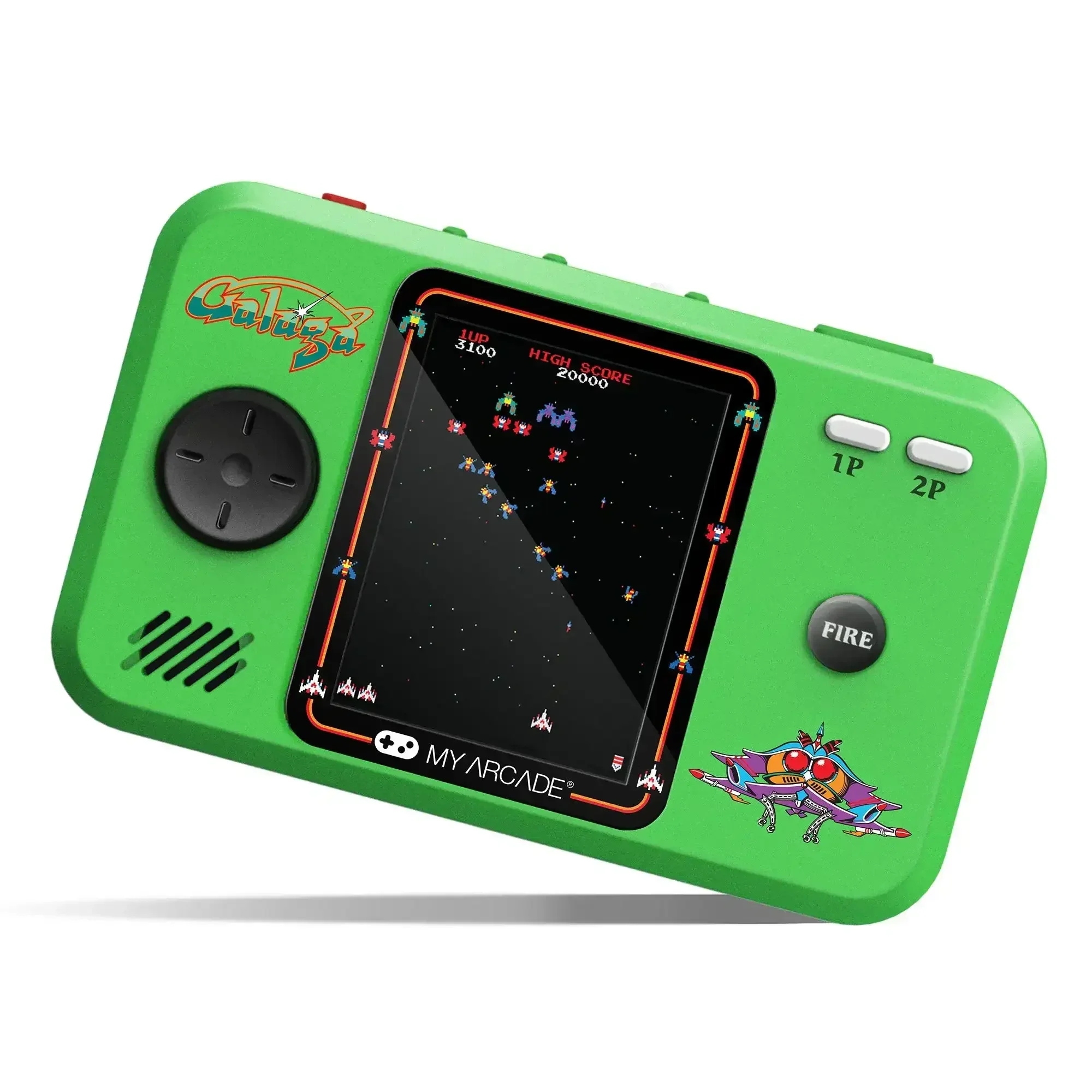 My Arcade - GALAGA Pocket Player Pro DGUNL-4199 - Kolekcjonerska Konsola do Gier Retro - Image 3
