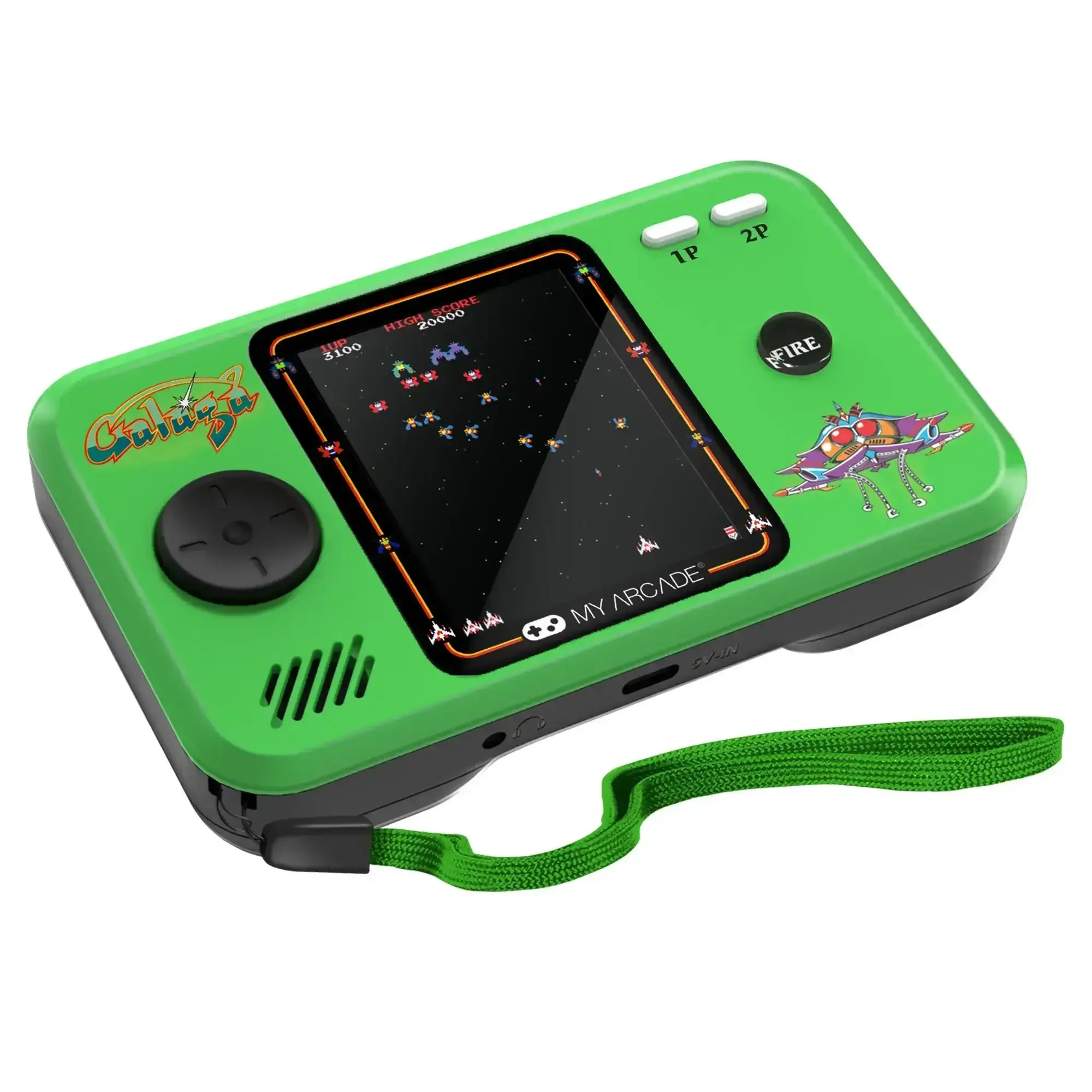 My Arcade - GALAGA Pocket Player Pro DGUNL-4199 - Kolekcjonerska Konsola do Gier Retro - Image 5