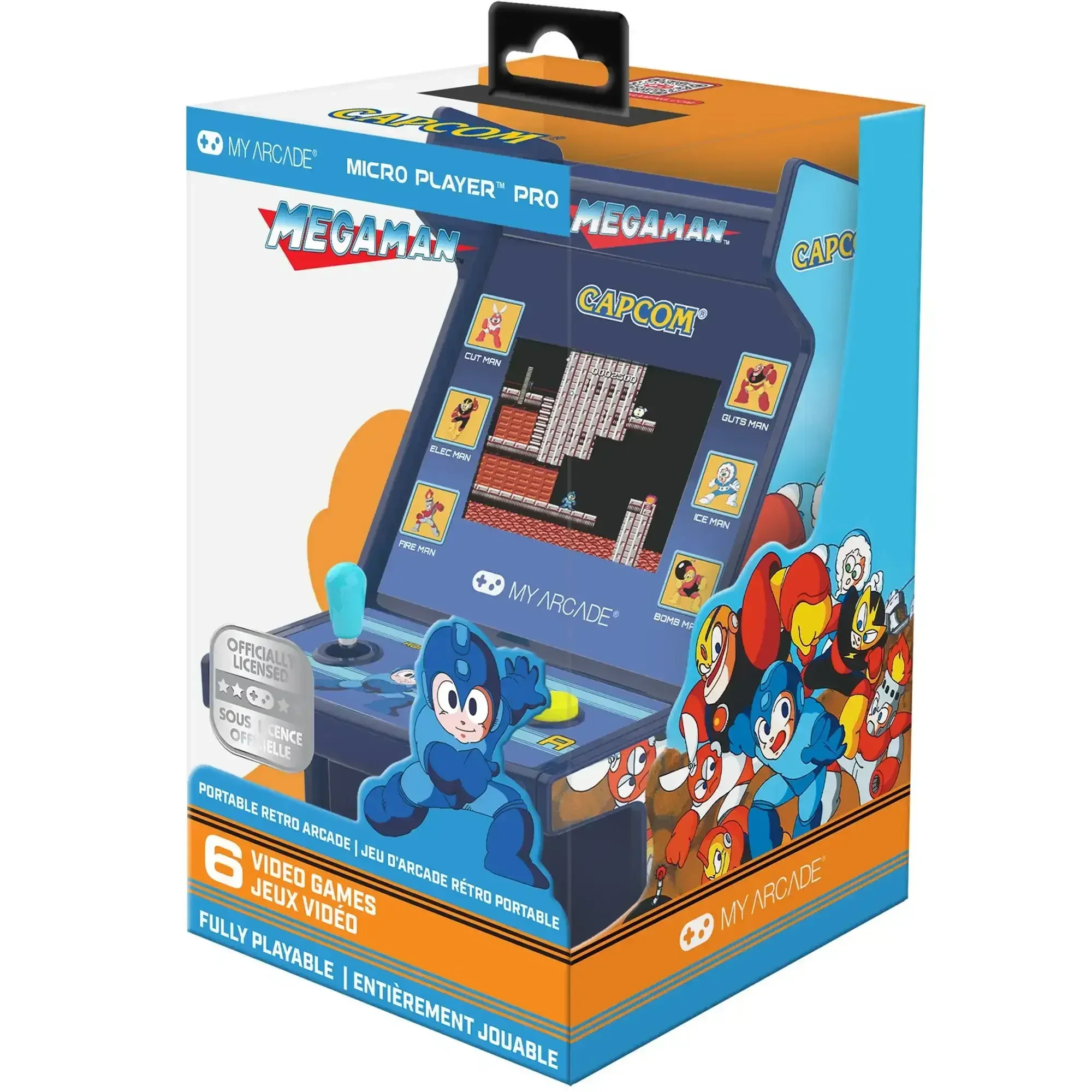 My Arcade - Mega Man Micro Player Pro DGUNL-4189 - Kolekcjonerska Konsola do Gier Retro - Image 2