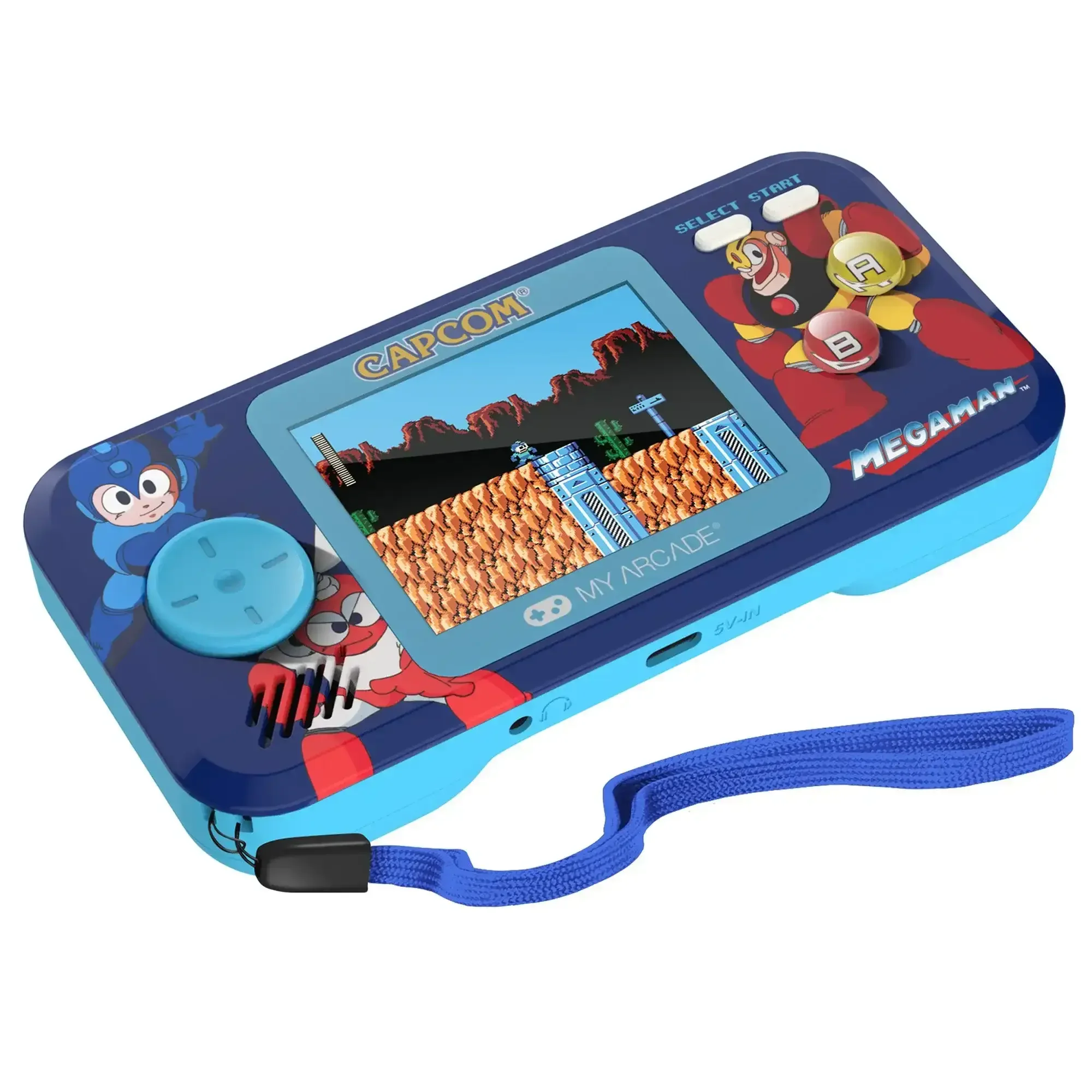 My Arcade - Mega Man Pocket Player Pro DGUNL-4191 - Kolekcjonerska Konsola do Gier Retro - Image 5