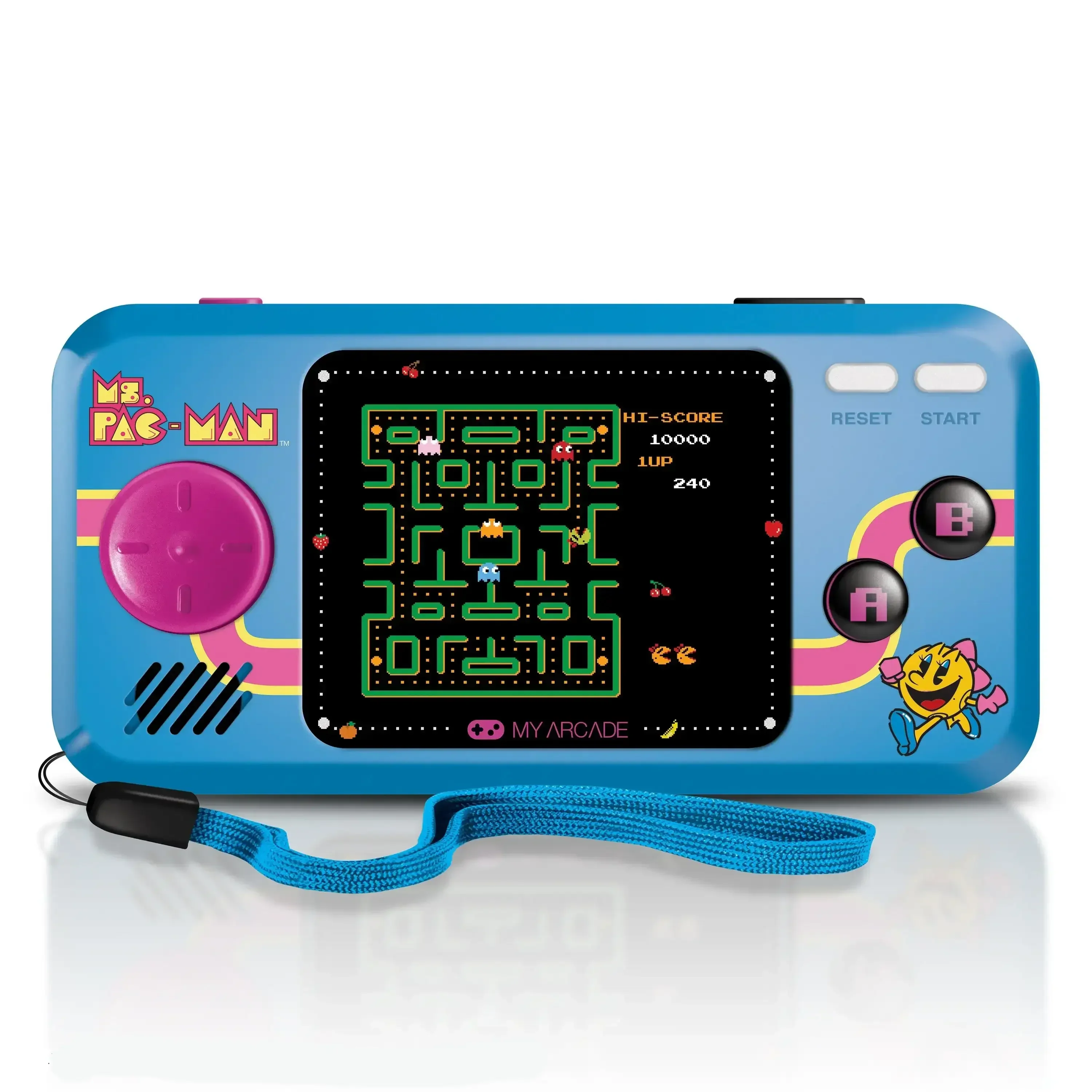 My Arcade - Ms. PAC-Man Pocket Player DGUNL-3242 - Kolekcjonerska Konsola do Gier Retro