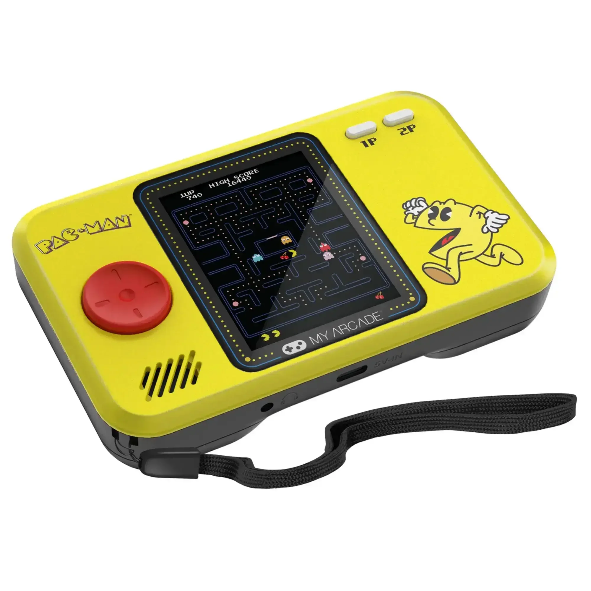 My Arcade - PAC-MAN Pocket Player Pro DGUNL-4198 - Kolekcjonerska Konsola do Gier Retro - Image 5