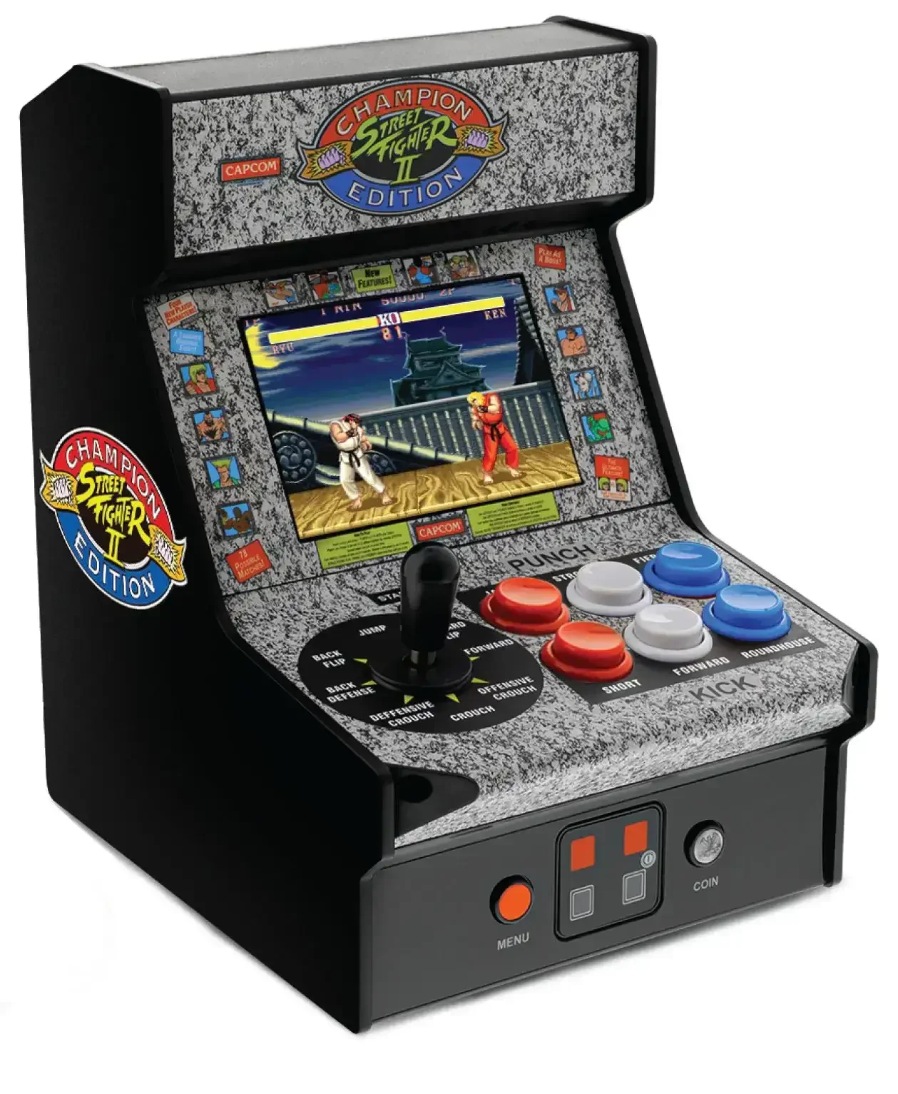 My Arcade - Street Fighter 2 Champion Edition Micro Player DGUNL-3283 - Kolekcjonerska Konsola do Gier Retro - Image 3