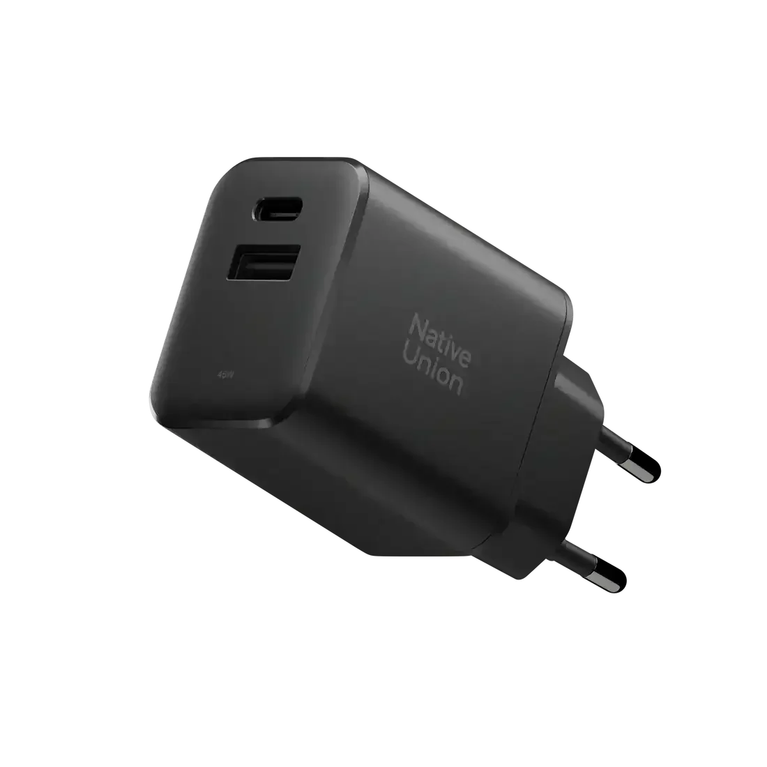 Native Union - Fast GaN Charger PD 45W 1C+1A - Ładowarka Dwuportowa PD 45W 1C+1A