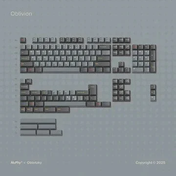 NuPhy - Oblivion Berry Profile Dye-sub PBT Keycaps - Keycapy niskoprofilowe PBT Oblivion - Image 2