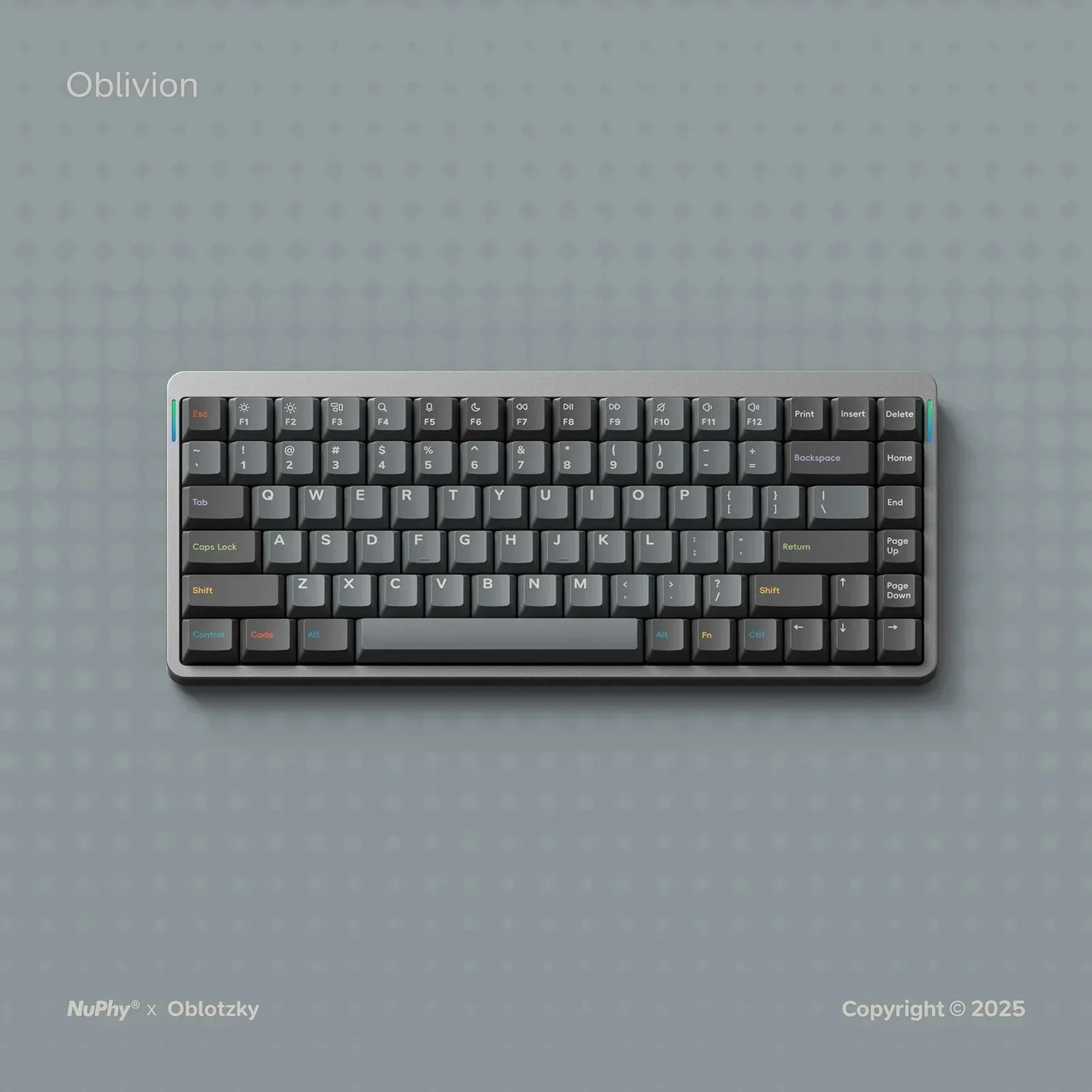 NuPhy - Oblivion Berry Profile Dye-sub PBT Keycaps - Keycapy niskoprofilowe PBT Oblivion - Image 3
