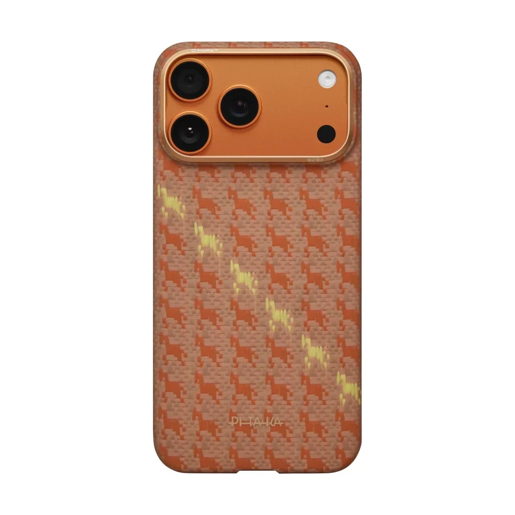 Pitaka - Happiness Rides Edge Case for iPhone 17 Pro / Pro Max - Ultracienkie Etui do iPhona - Image 4