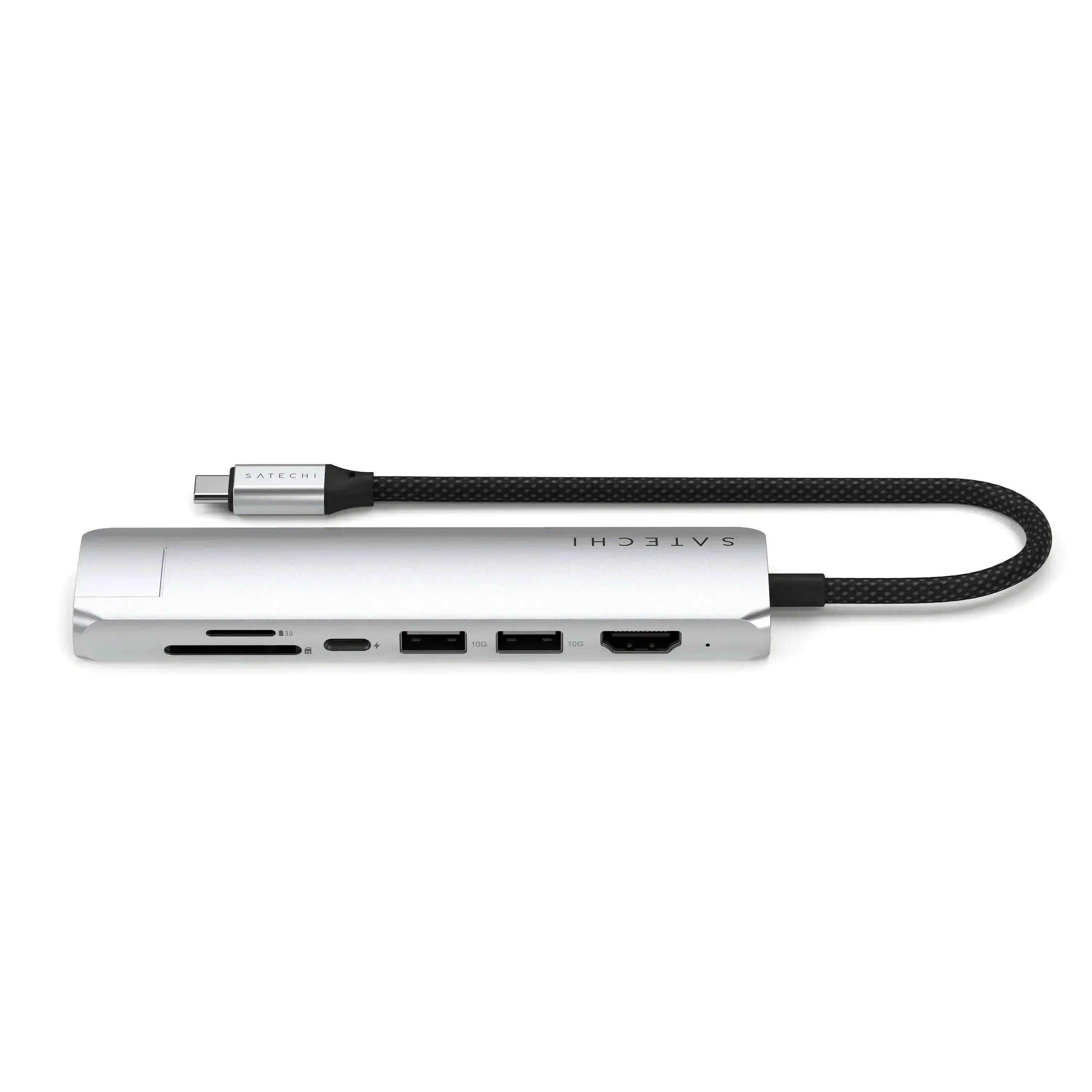 Satechi - 7-in-1 USB-C Slim Multiport Adapter with Ethernet - Wieloportowy Adapter USB-C - Image 6