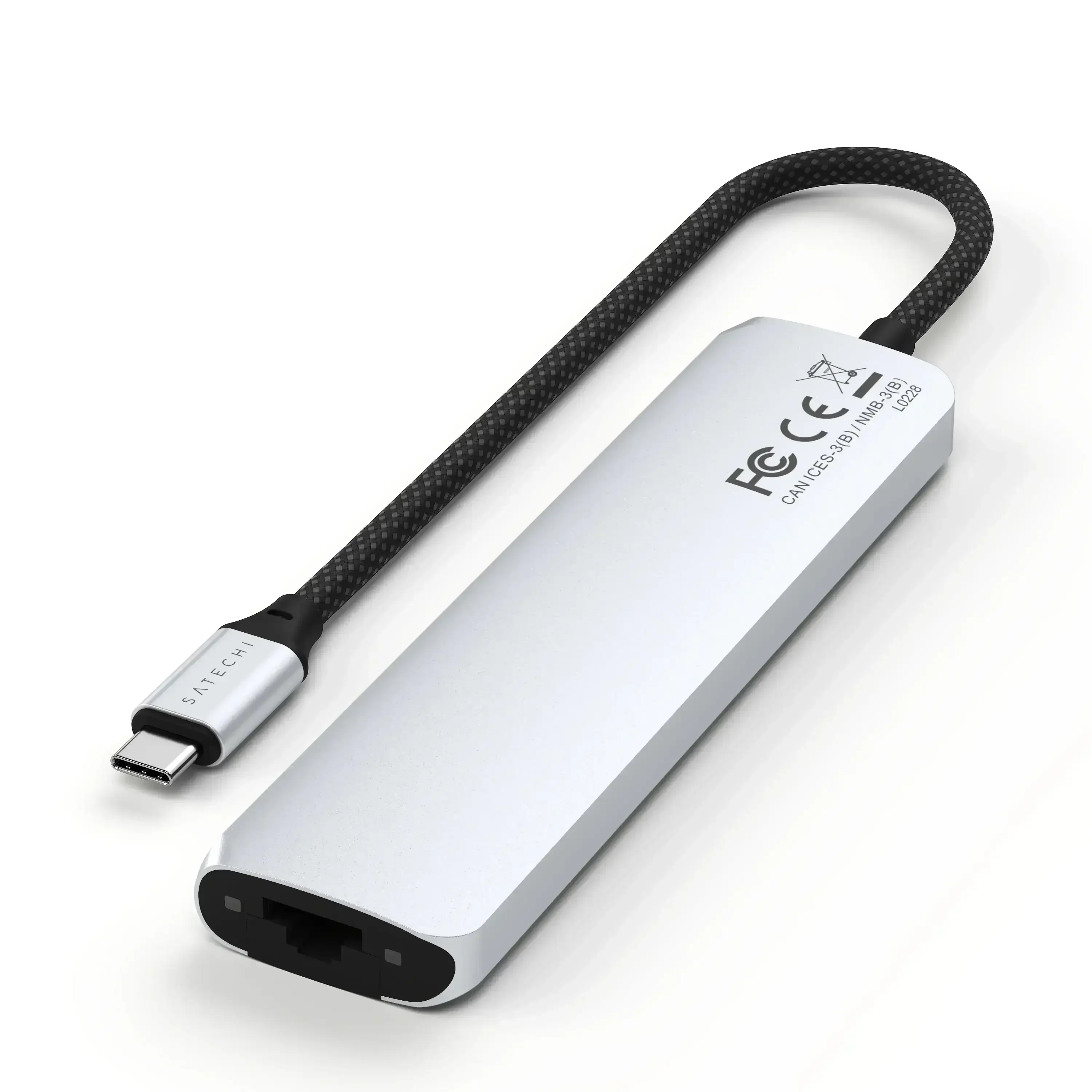 Satechi - 7-in-1 USB-C Slim Multiport Adapter with Ethernet - Wieloportowy Adapter USB-C - Image 7
