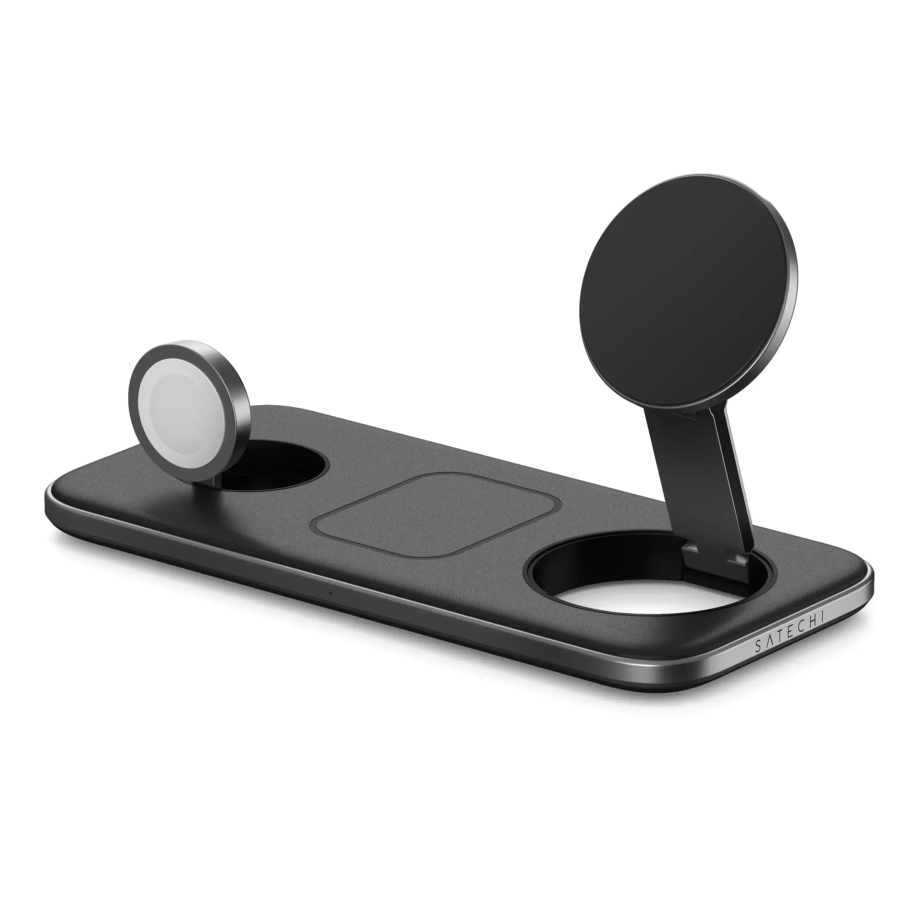 Satechi - Qi2 Trio Wireless Charging Pad - Bezprzewodowa Ładowarka Indukcyjna - Image 2